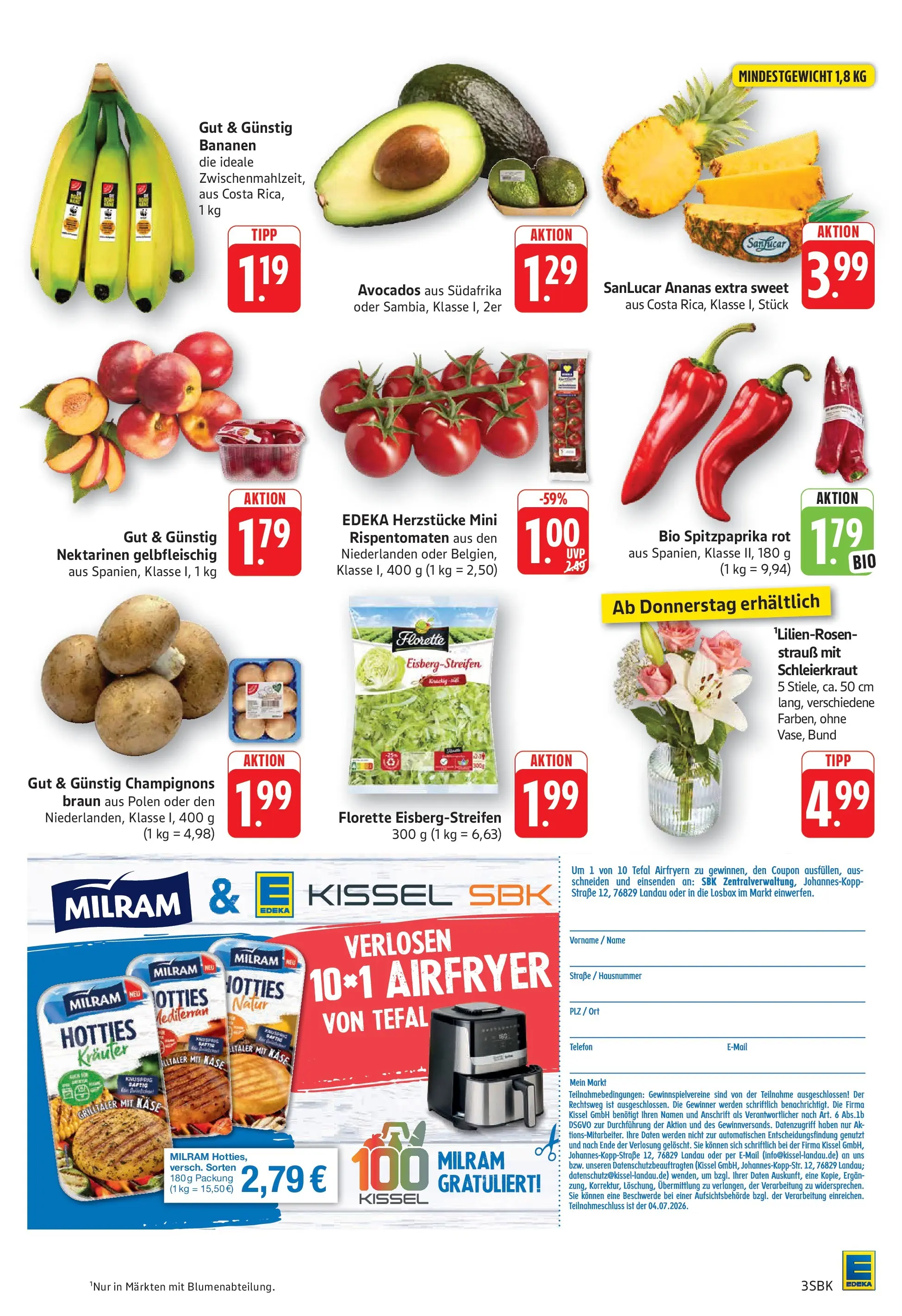 Edeka Prospekt Bad Bergzabern (ab 21.06.2026) » Angebote Online | Seite: 3
