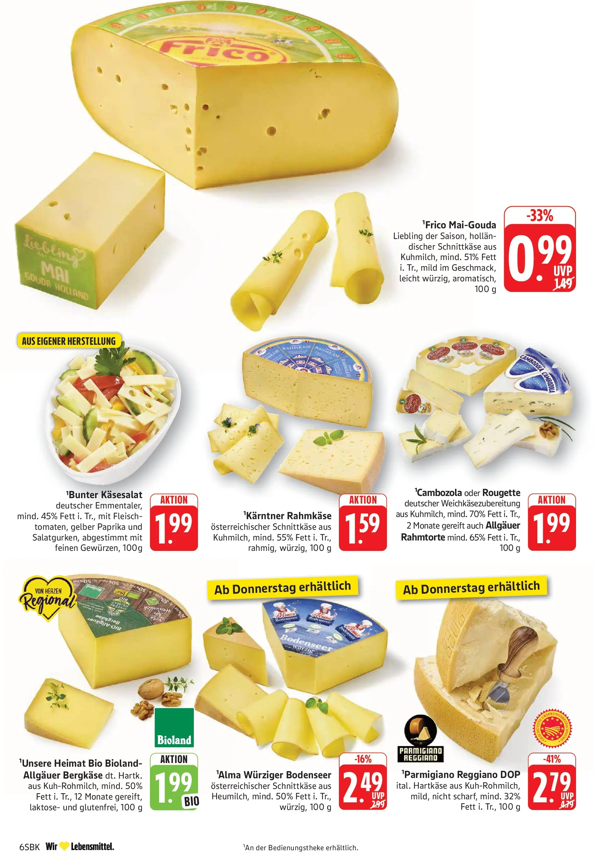 Edeka Prospekt Bad Bergzabern (ab 21.06.2026) » Angebote Online | Seite: 6