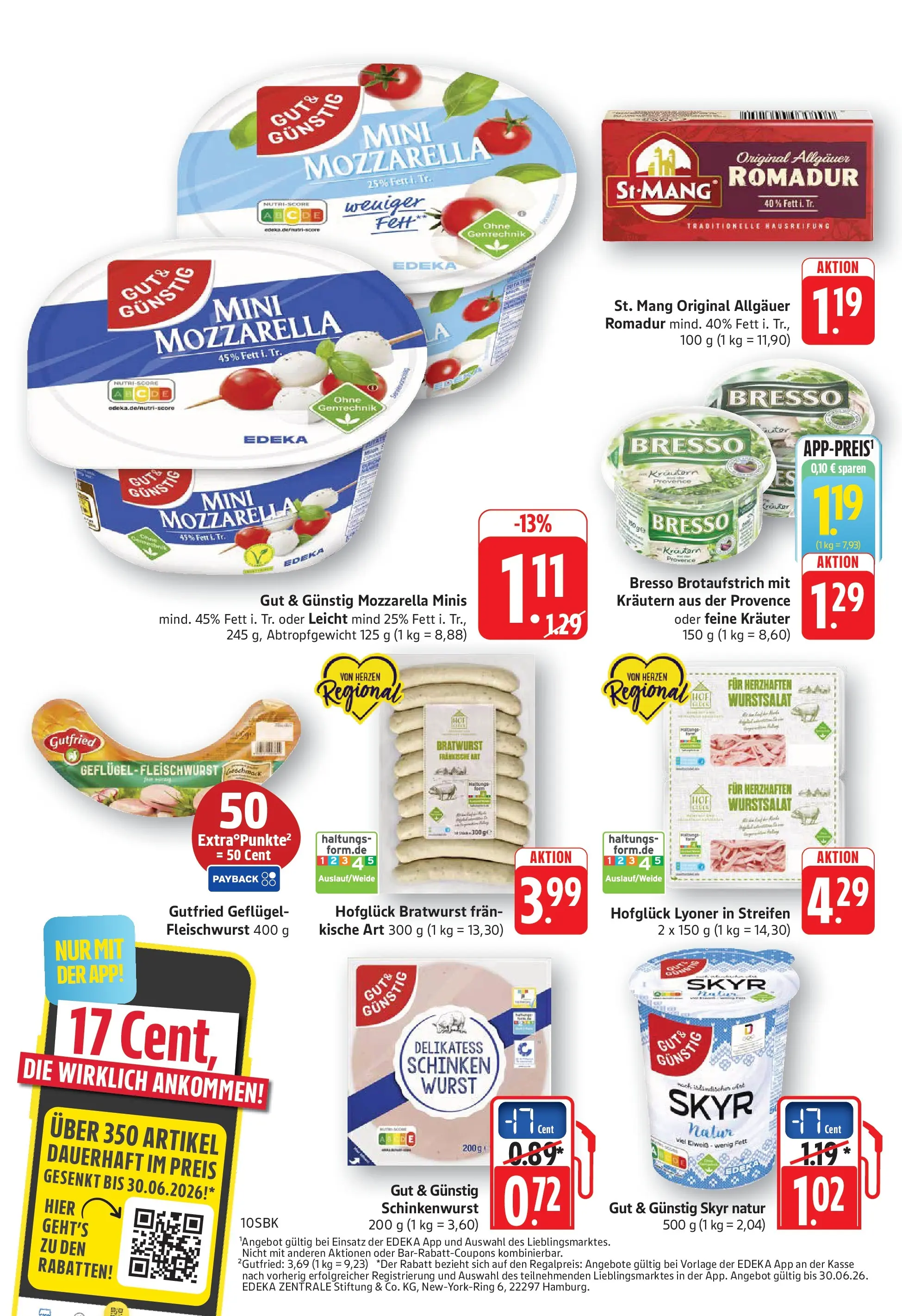 Edeka Prospekt Bad Bergzabern (ab 21.06.2026) » Angebote Online | Seite: 10