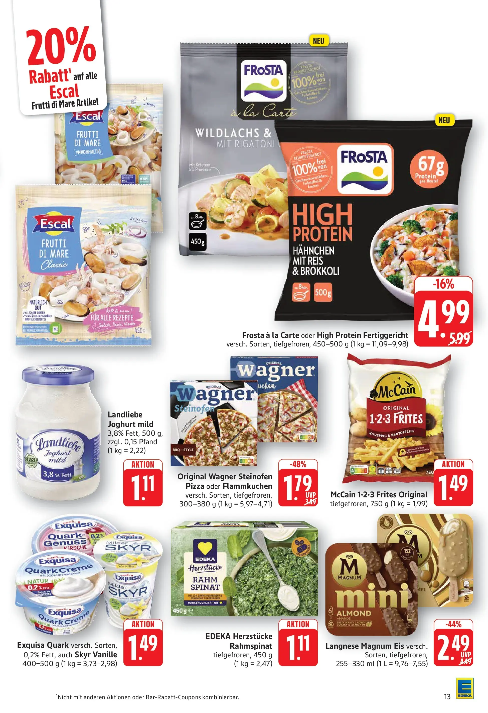 Edeka Prospekt Bad Bergzabern (ab 21.06.2026) » Angebote Online | Seite: 13