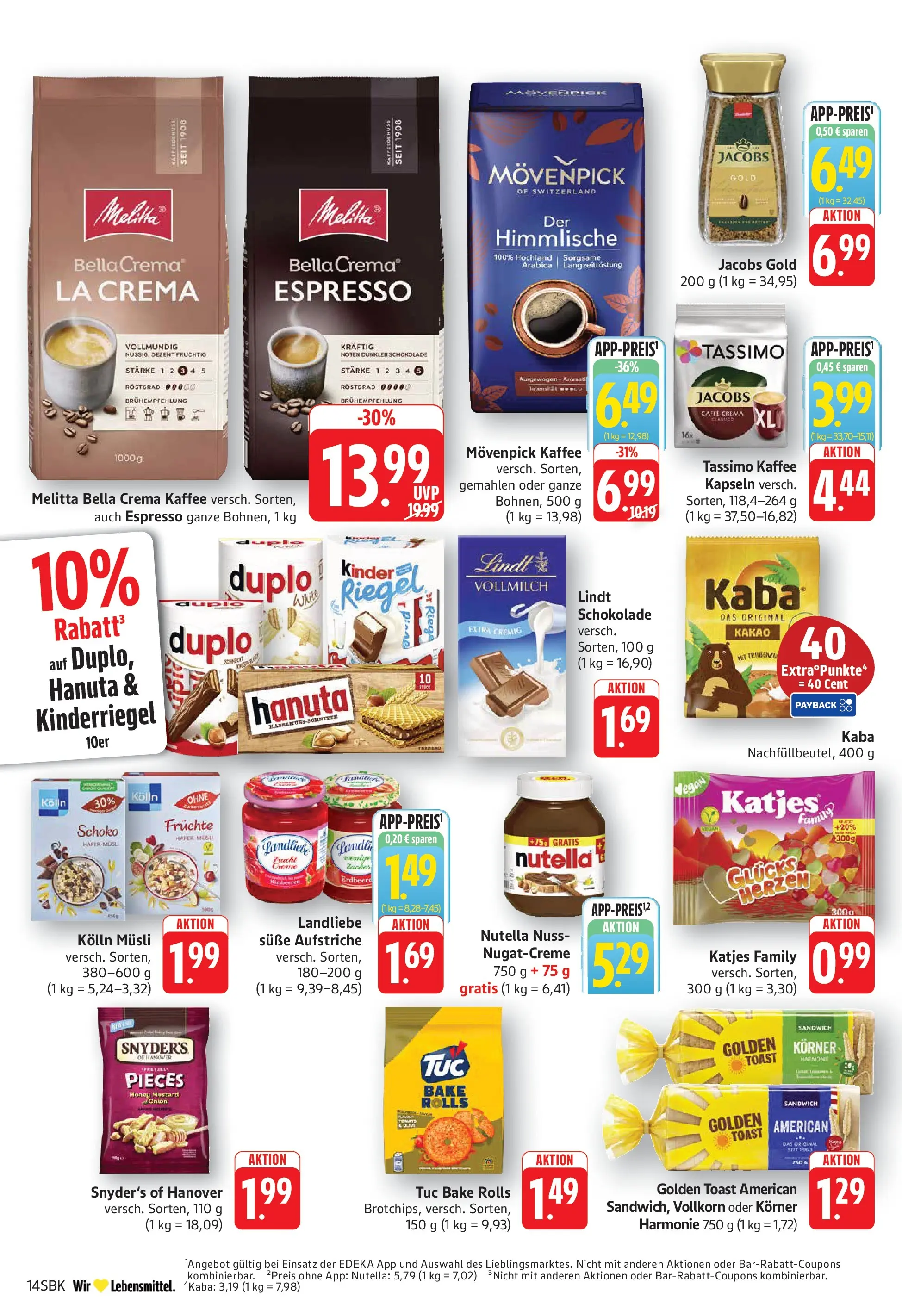 Edeka Prospekt Bad Bergzabern (ab 21.06.2026) » Angebote Online | Seite: 14