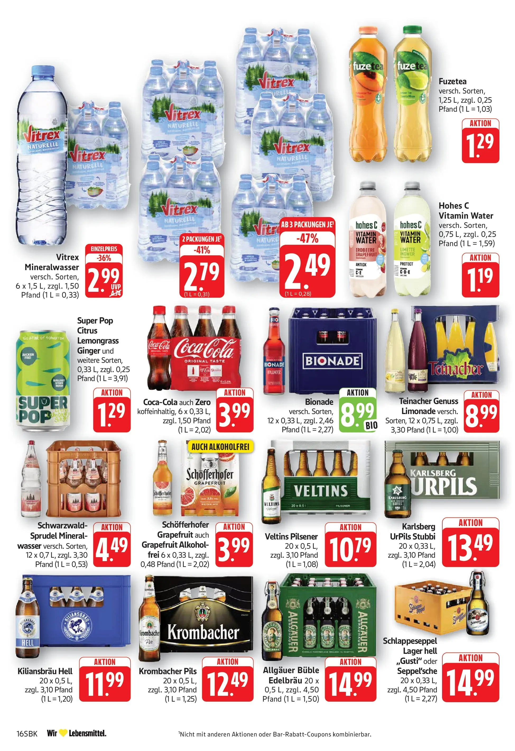 Edeka Prospekt Bad Bergzabern (ab 21.06.2026) » Angebote Online | Seite: 16