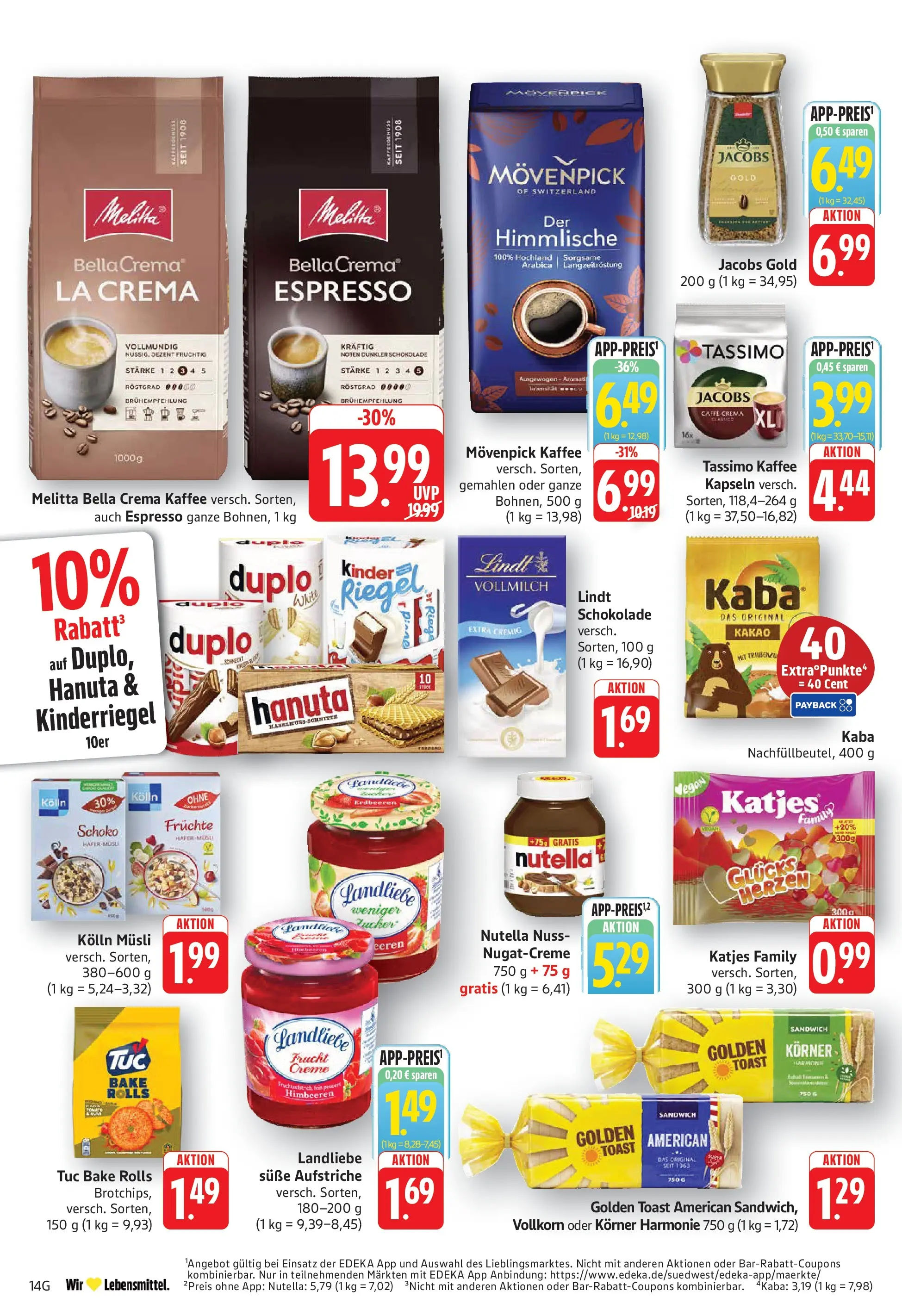 Edeka Prospekt Göppingen (ab 21.06.2026) » Angebote Online | Seite: 14