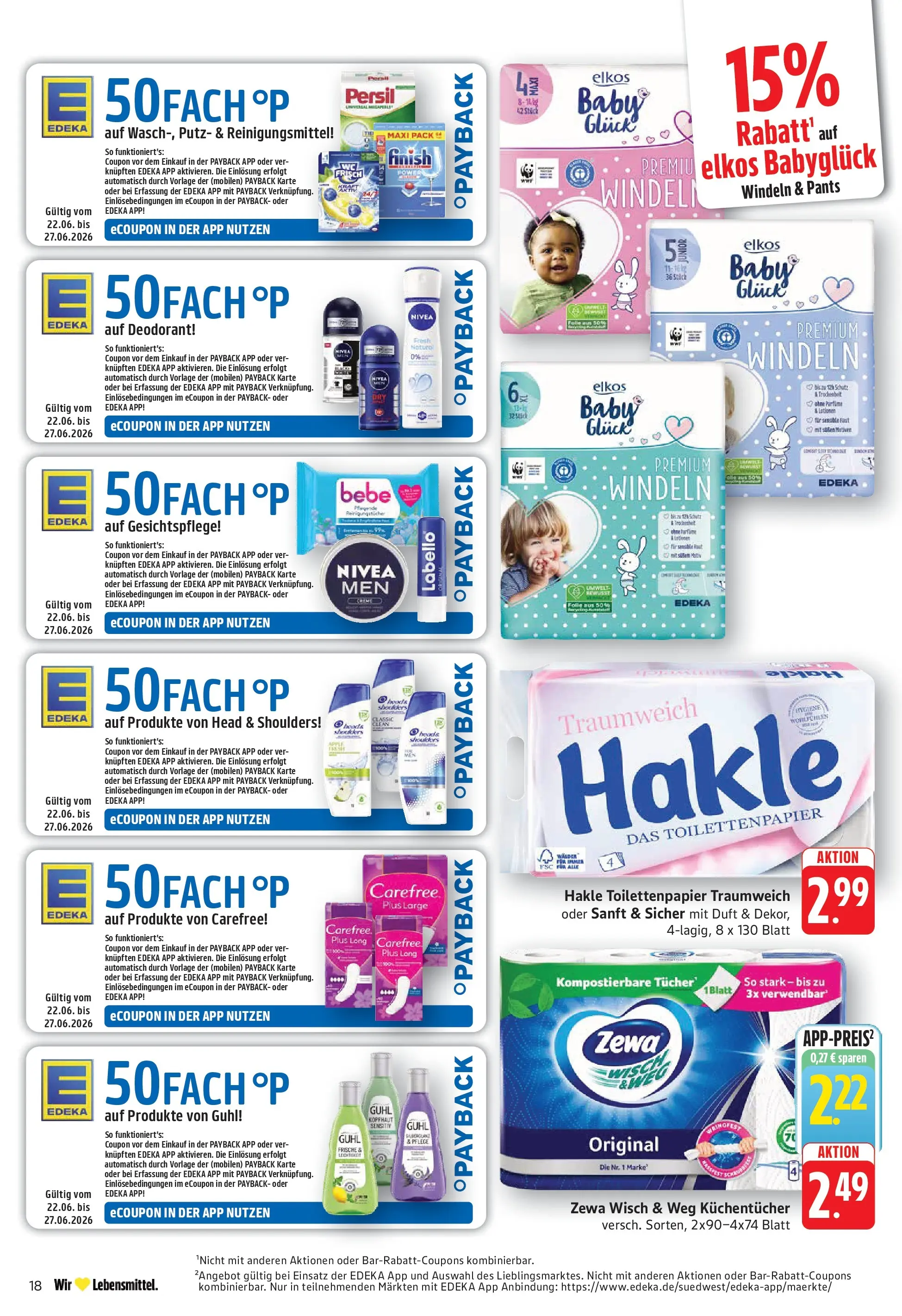 Edeka Prospekt Göppingen (ab 21.06.2026) » Angebote Online | Seite: 18