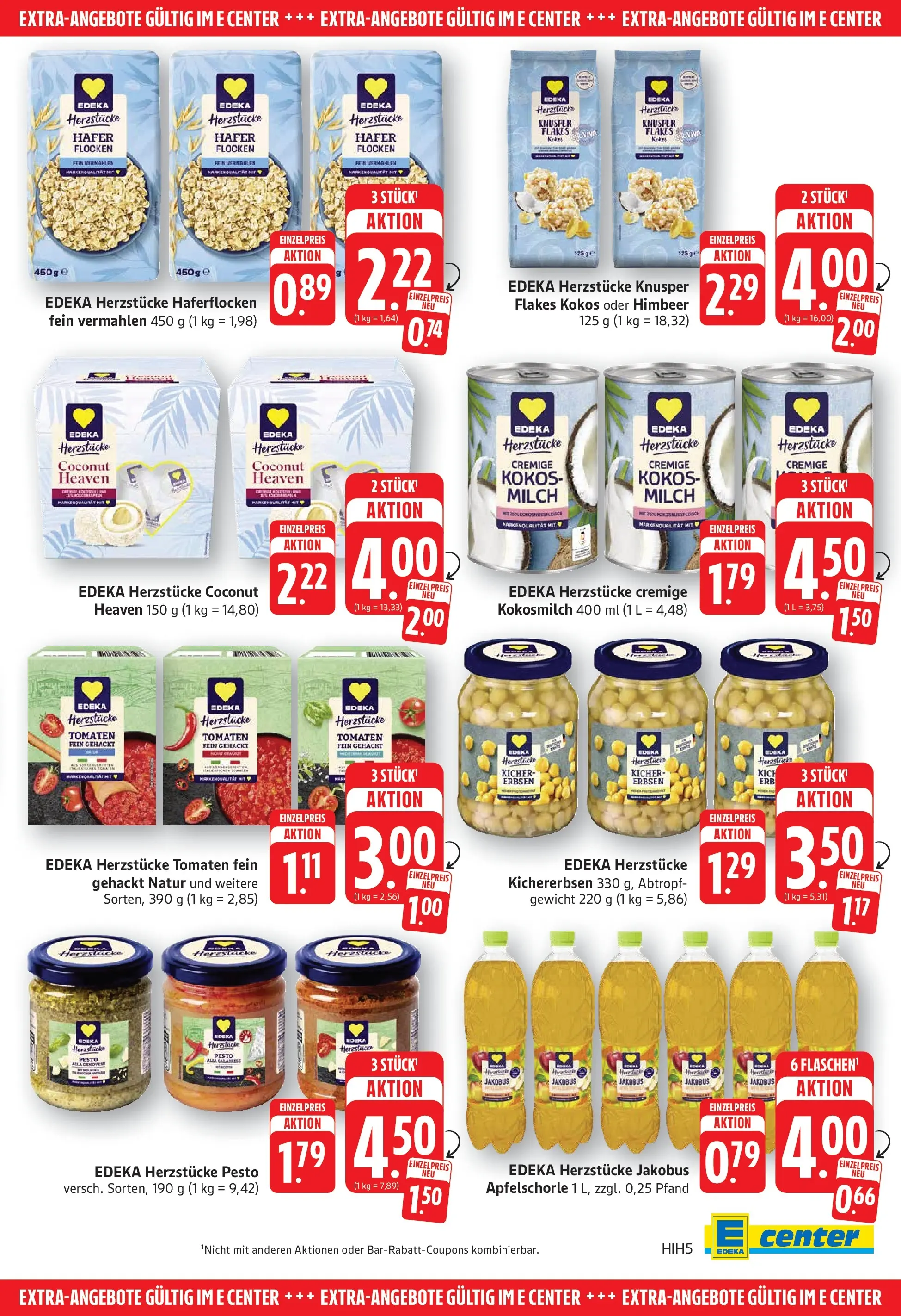 Edeka prospekt Göppingen (ab 21.06.2026) » Angebote Online | Seite: 25 | Produkte: Gewicht, Milch, Flocken, Erbsen