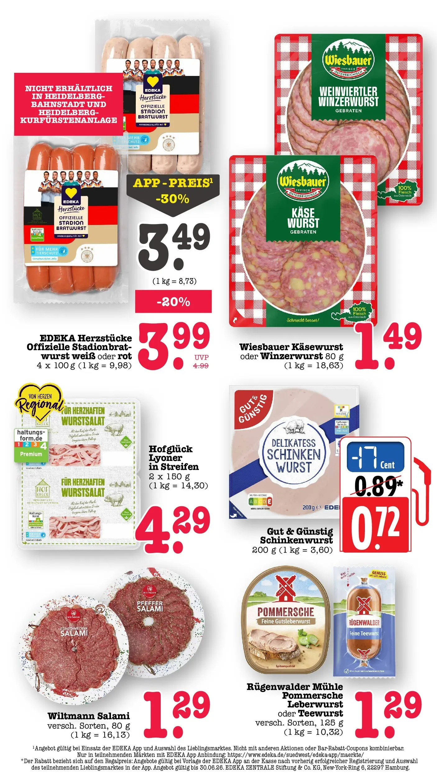 Edeka Prospekt Mannheim-Wohlgelegen (ab 21.06.2026) ยป Angebote Online | Seite: 30 Edeka Prospekt Mannheim-Wohlgelegen (ab 21.06.2026) ยป Angebote Online | Seite: 30