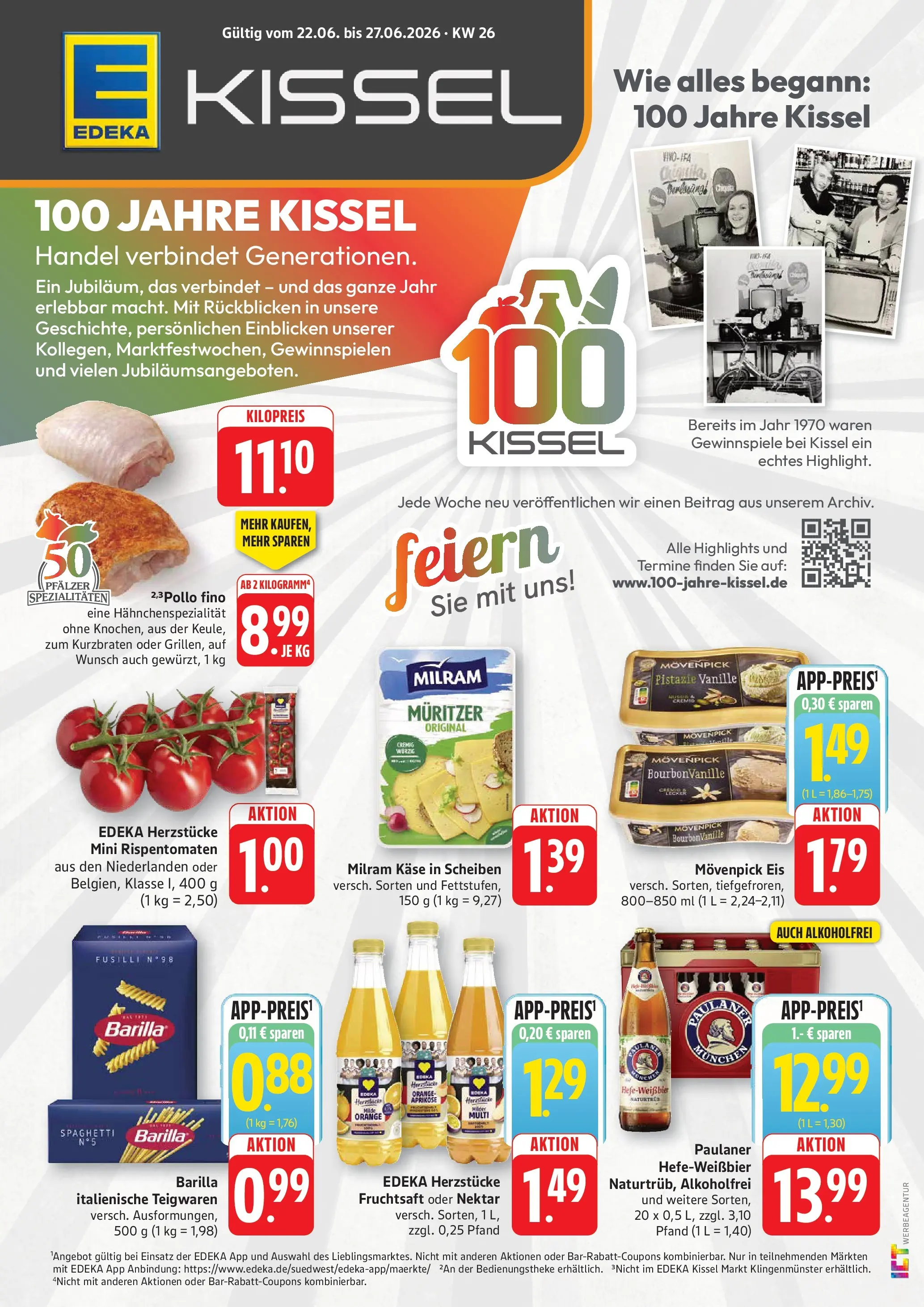Edeka prospekt Kröppen (ab 21.06.2026) » Angebote Online | Seite: 1