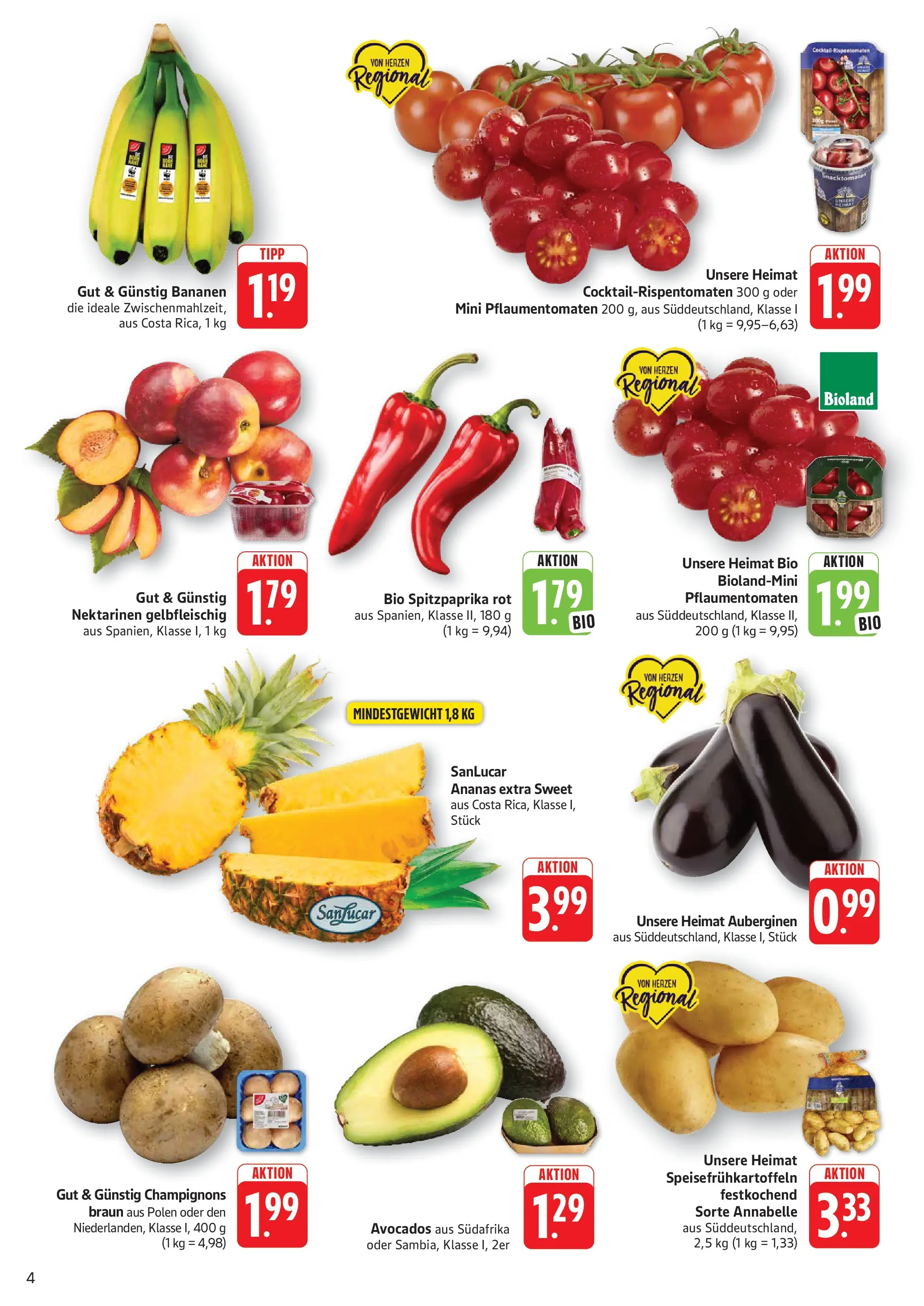 Edeka prospekt Kröppen (ab 21.06.2026) » Angebote Online | Seite: 4