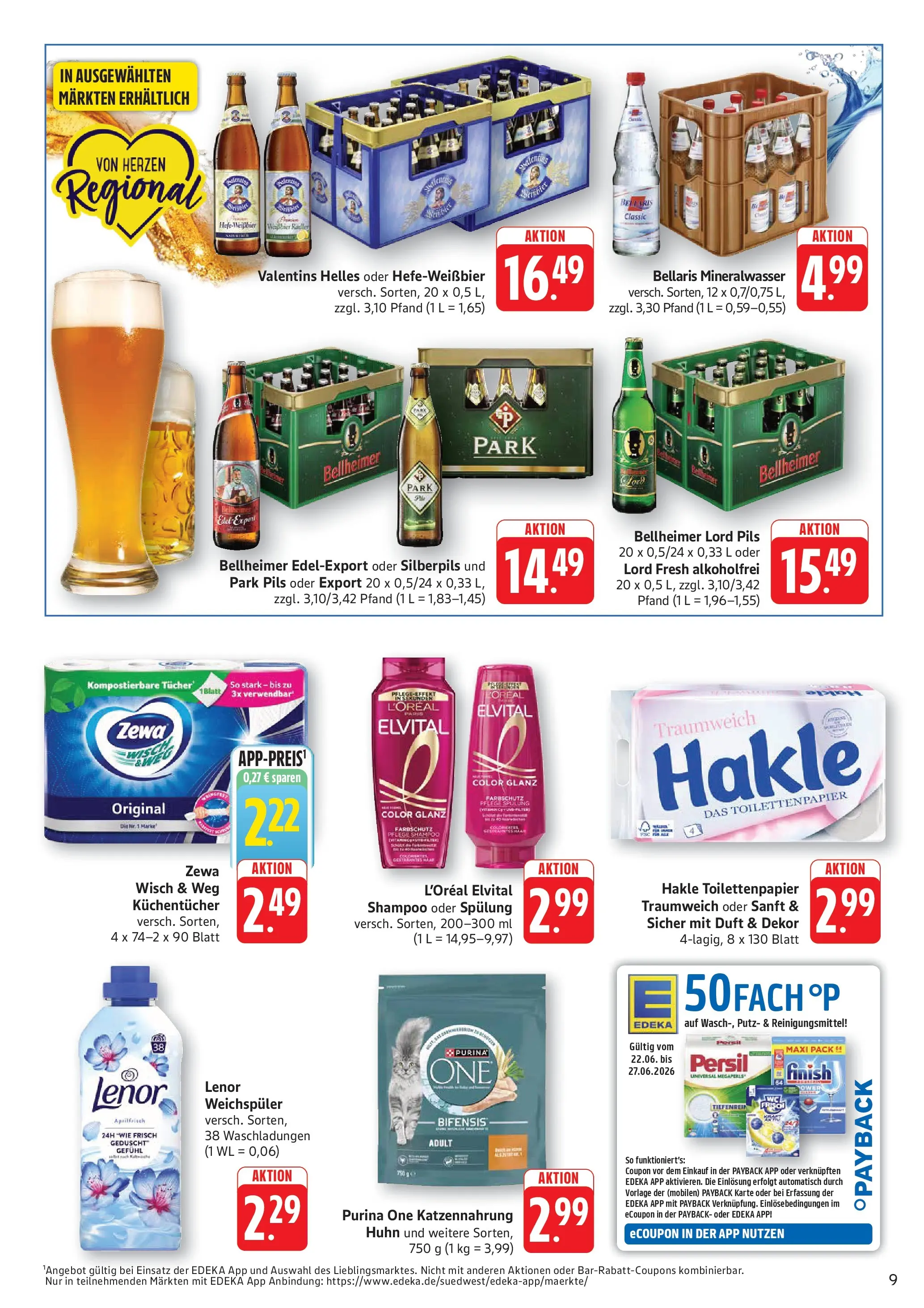 Edeka prospekt Kröppen (ab 21.06.2026) » Angebote Online | Seite: 9