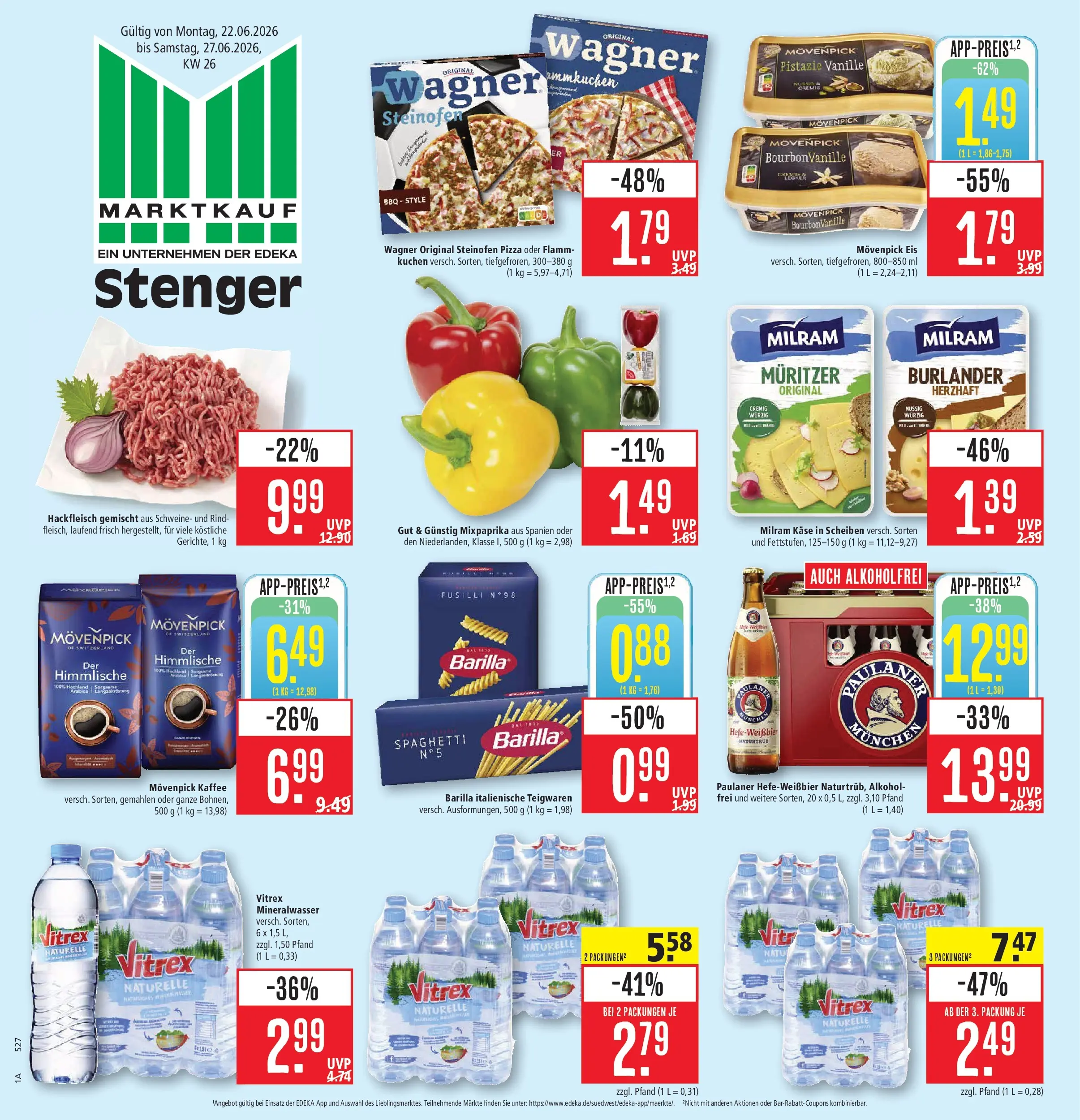 Marktkauf Prospekt Aschaffenburg (ab 21.06.2026) » Angebote online | Seite: 1