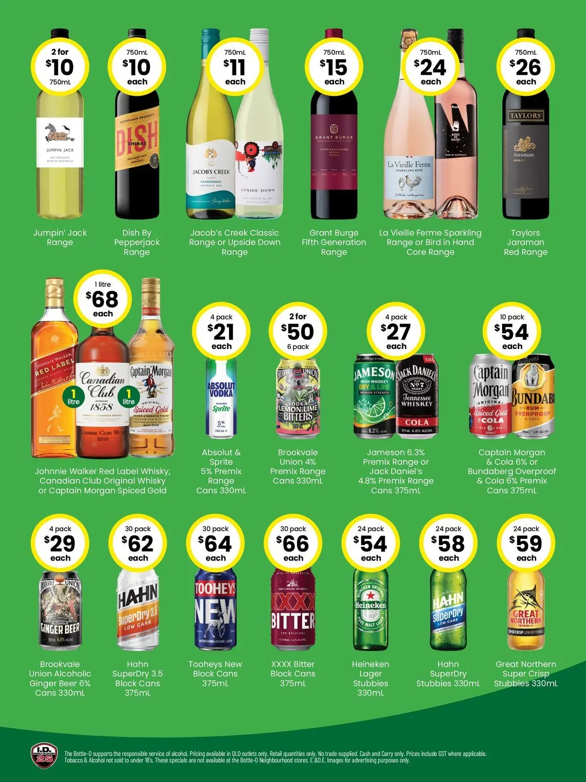 The Bottle-O - Good Value Booze, For Good Value People 22/06 - 21/06/2026 > weekly / monthly specials | Page: 2