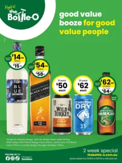 Preview of The Bottle-O - Good Value Booze, For Good Value People 22/06 - valid from 21/06/2026