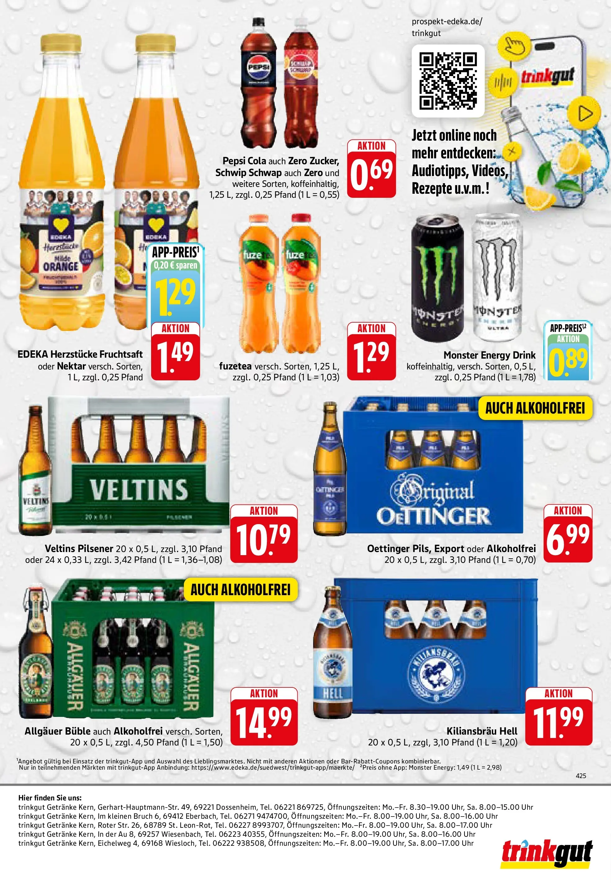 Trinkgut Prospekt Dossenheim (ab 21.06.2026) » Angebote online | Seite: 8