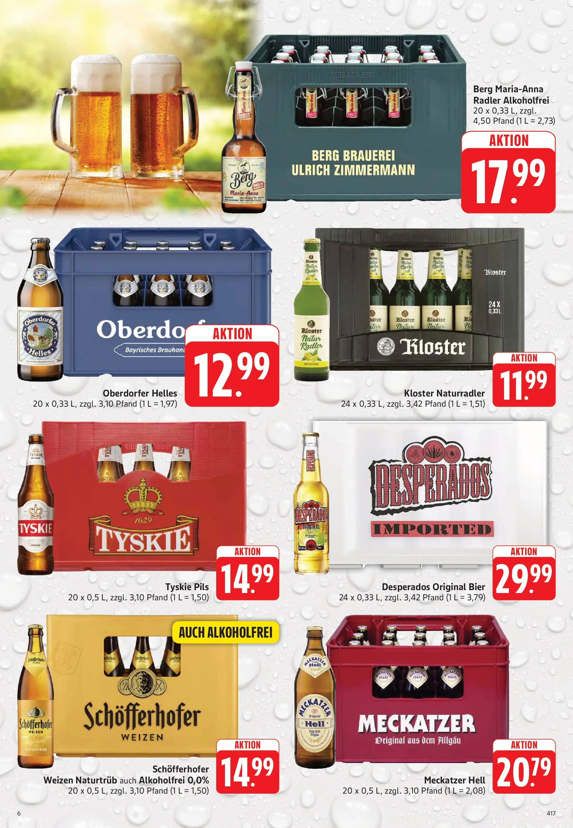 Trinkgut Prospekt Weissach Im Tal (ab 21.06.2026) » Angebote online | Seite: 6 | Produkte: Tyskie, Bier, Pils, Radler