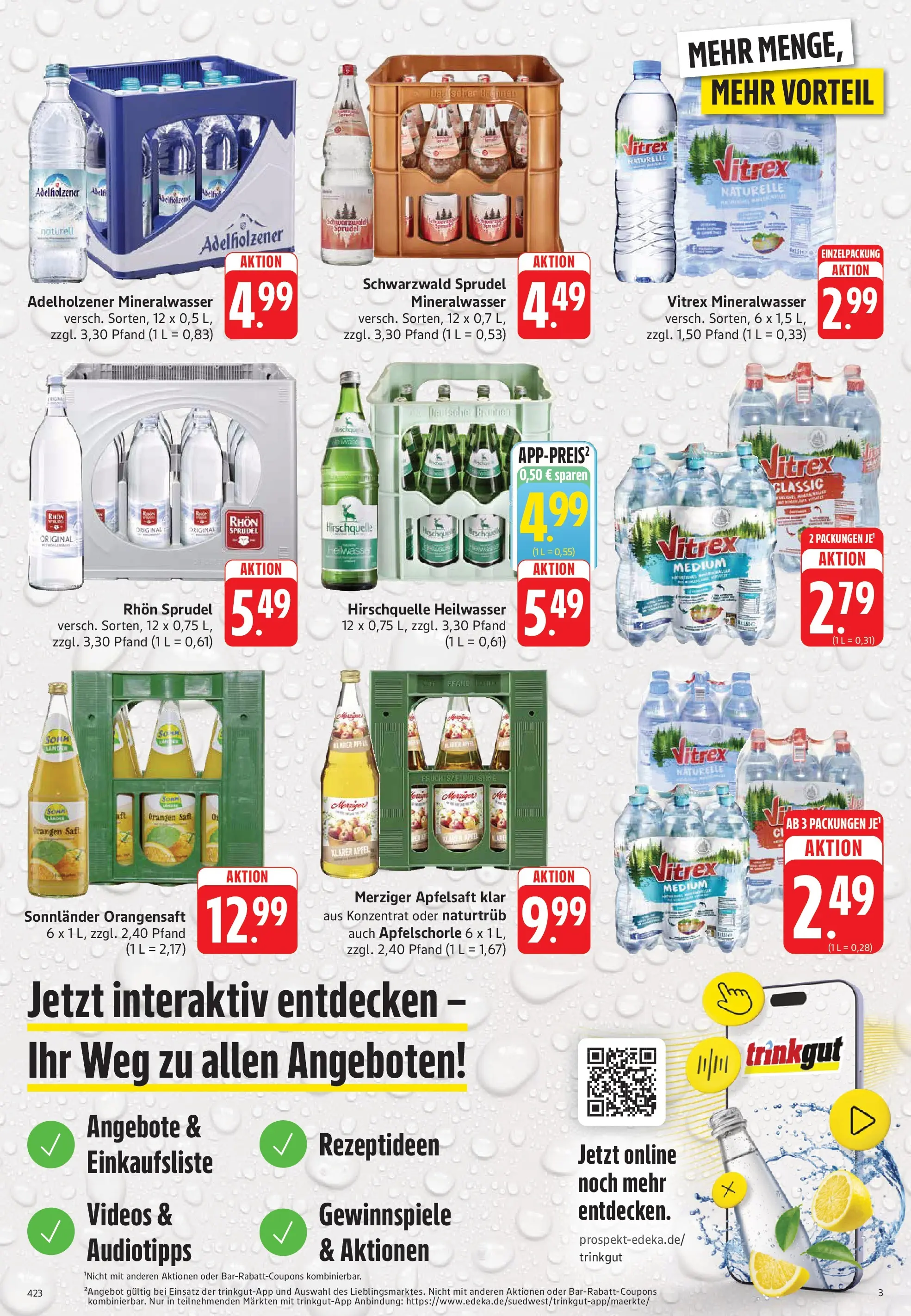 Trinkgut Prospekt Bad Kreuznach (ab 21.06.2026) » Angebote online | Seite: 3
