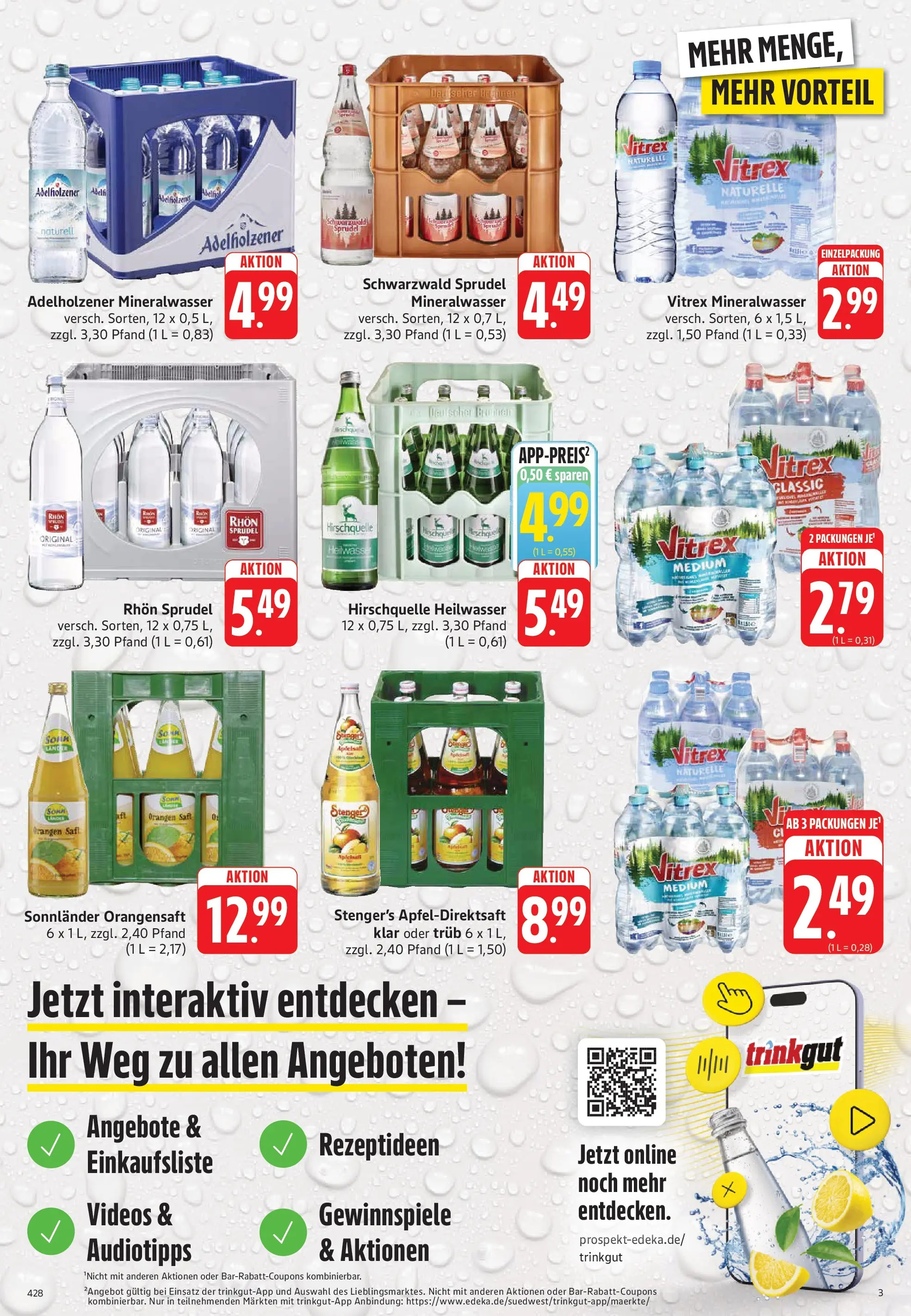 Trinkgut Prospekt Rüsselsheim (ab 21.06.2026) » Angebote online | Seite: 3
