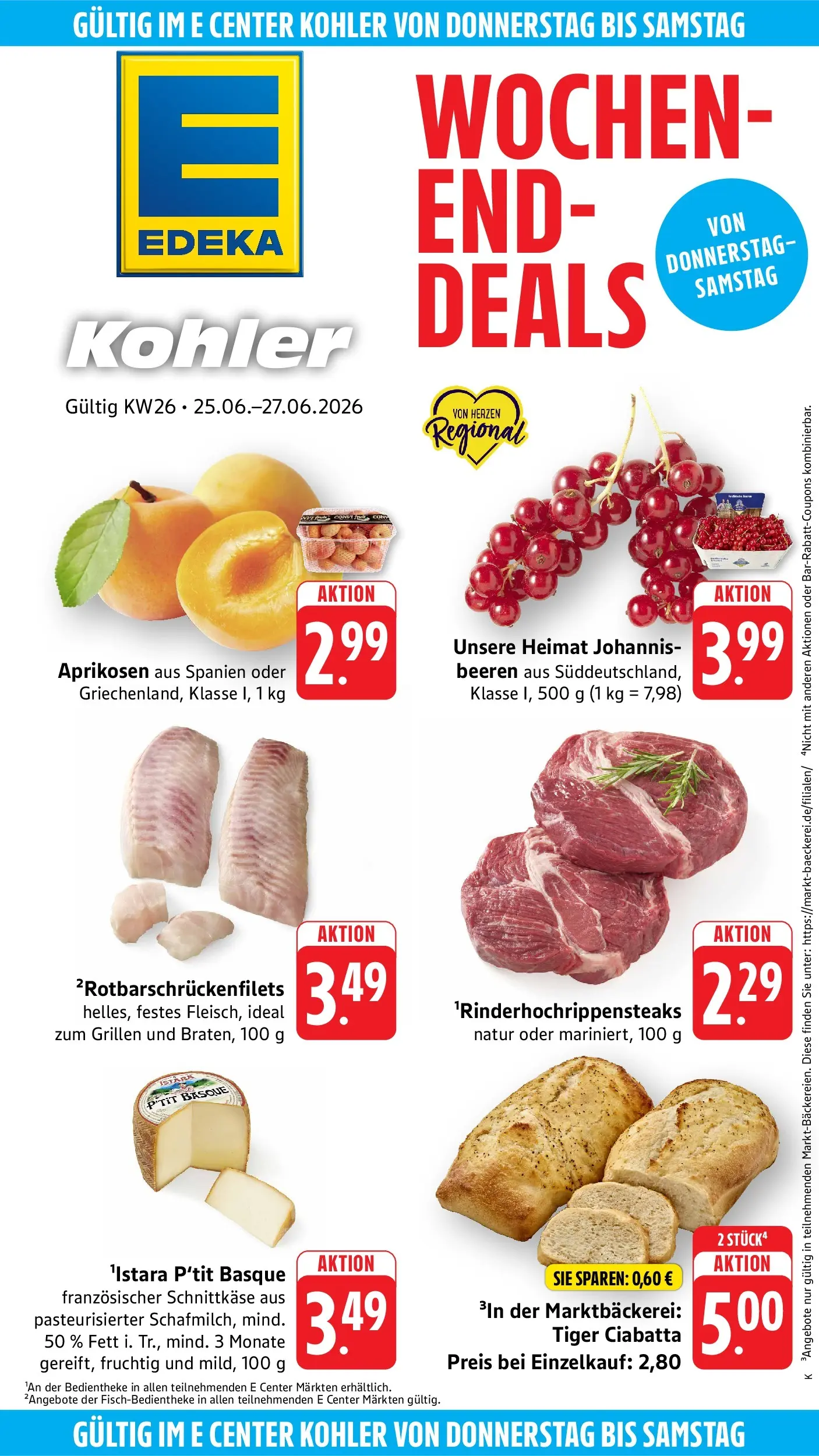 E center Prospekt Hohberg-Niederschopfheim (ab 21.06.2026) zum Blättern | Seite: 37