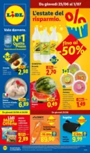 Lidl L'estate del risparmio. - al 01.07.2026