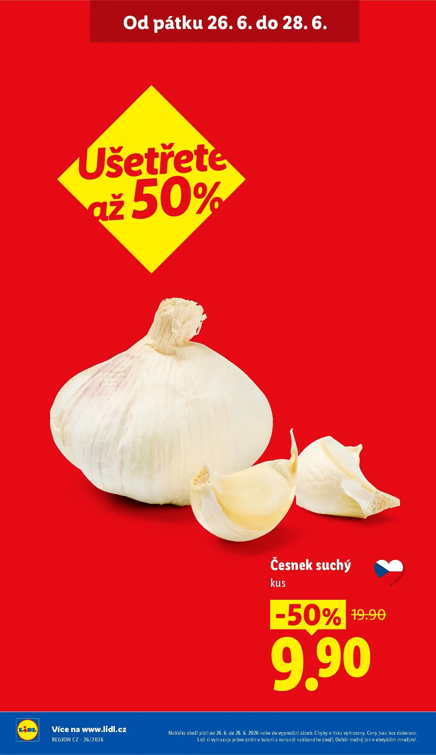 Lidl leták od 24.06.2026 - Nový akční leták | Strana: 56 | Produkty: Česnek