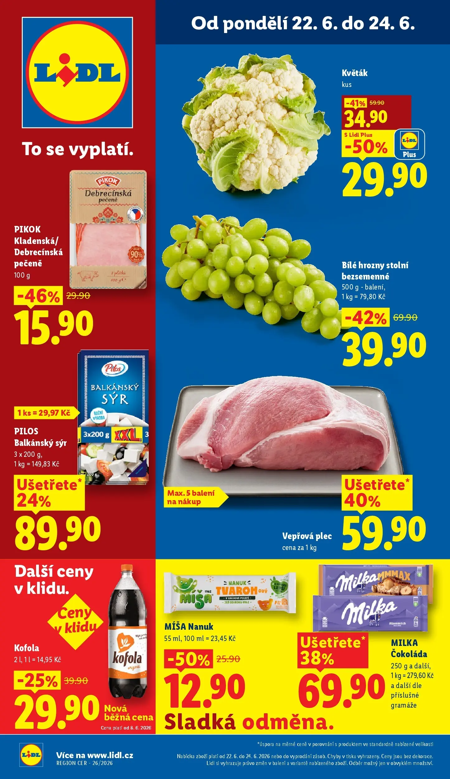 Lidl leták od 21.06.2026 - Nový akční leták | Strana: 1