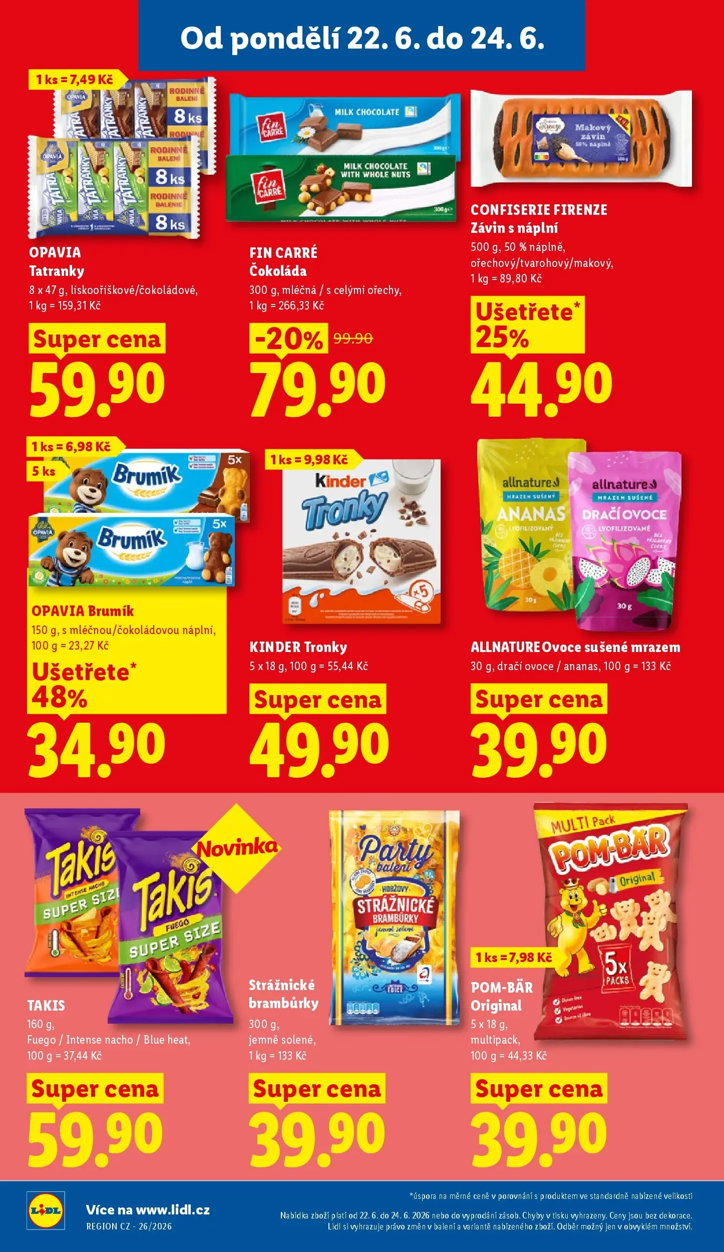Lidl leták od 21.06.2026 - Nový akční leták | Strana: 22