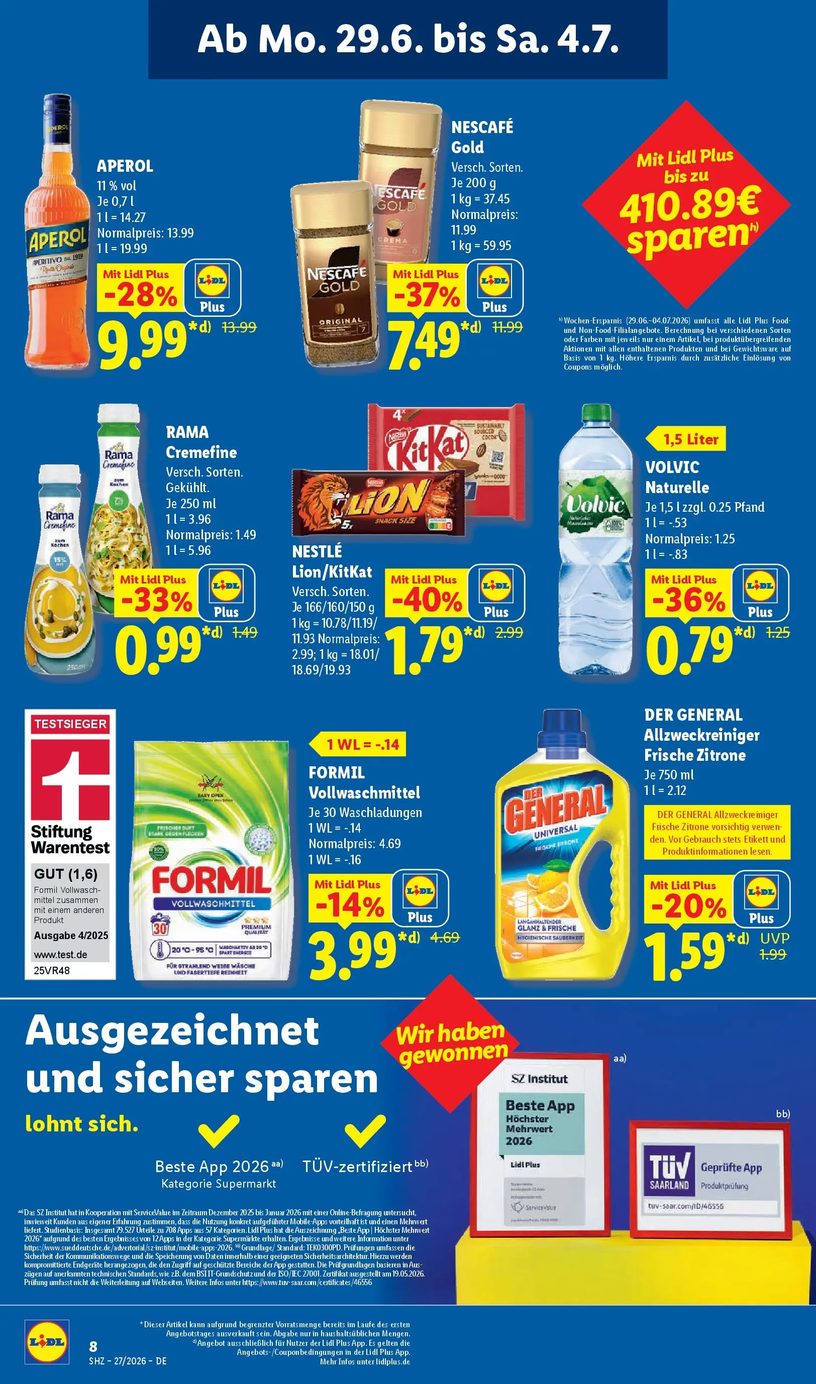 Lidl Prospekt Zülpich (ab 28.06.2026) » Angebote online | Seite: 10 Lidl Prospekt Zülpich (ab 28.06.2026) zum Blättern » Angebote | Seite: 10