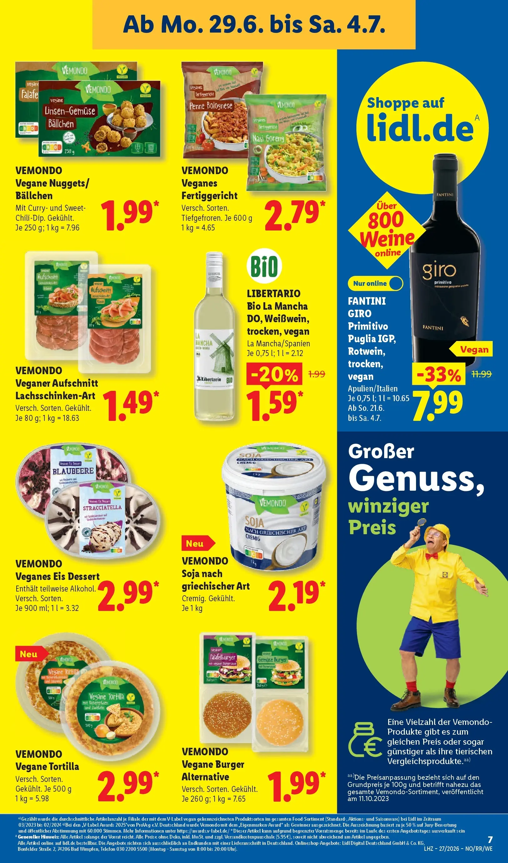 Lidl Prospekt Zülpich (ab 28.06.2026) » Angebote online | Seite: 27 Lidl Prospekt Zülpich (ab 28.06.2026) zum Blättern » Angebote | Seite: 27