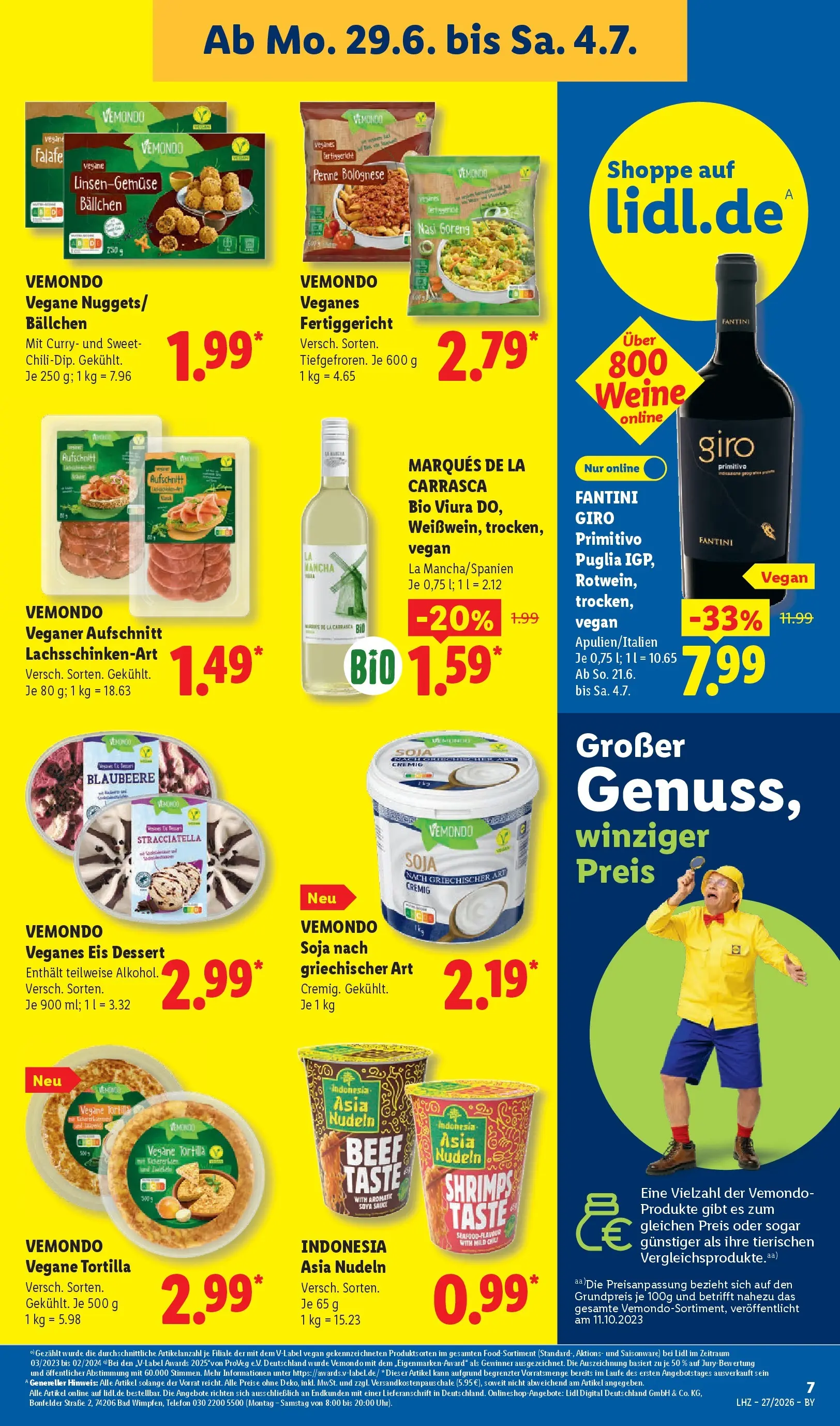 Lidl Prospekt Hof-innenstadt (ab 28.06.2026) ยป Angebote online | Seite: 27 Lidl Prospekt Hof-innenstadt (ab 28.06.2026) zum Blรคttern ยป Angebote | Seite: 27