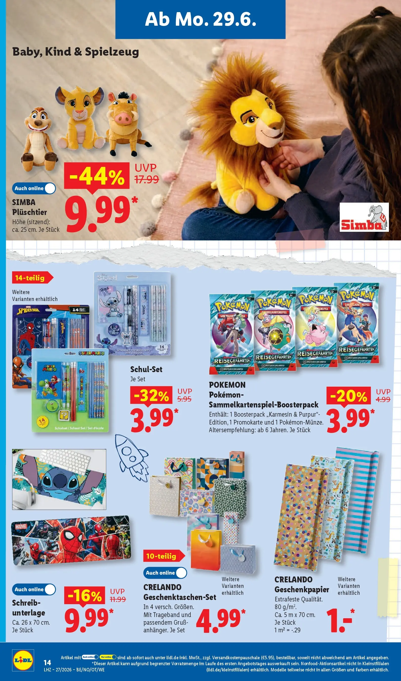 Lidl Prospekt Künzell (ab 28.06.2026) » Angebote online | Seite: 40 Lidl Prospekt Künzell (ab 28.06.2026) zum Blättern » Angebote | Seite: 40