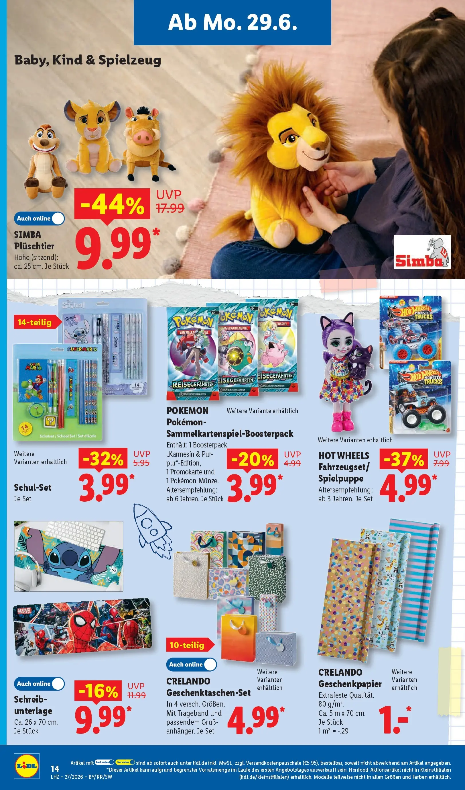 Lidl Prospekt Zülpich (ab 28.06.2026) » Angebote online | Seite: 40 Lidl Prospekt Zülpich (ab 28.06.2026) zum Blättern » Angebote | Seite: 40