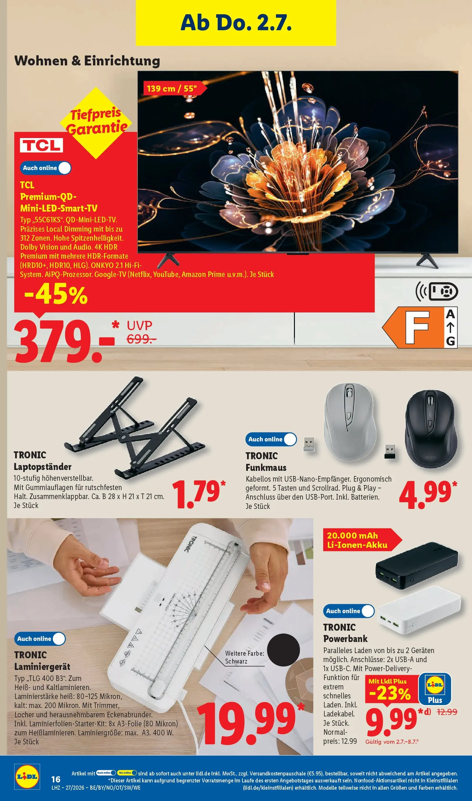 Lidl Prospekt Weikersheim (ab 28.06.2026) ยป Angebote online | Seite: 42 Lidl Prospekt Weikersheim (ab 28.06.2026) zum Blรคttern ยป Angebote | Seite: 42