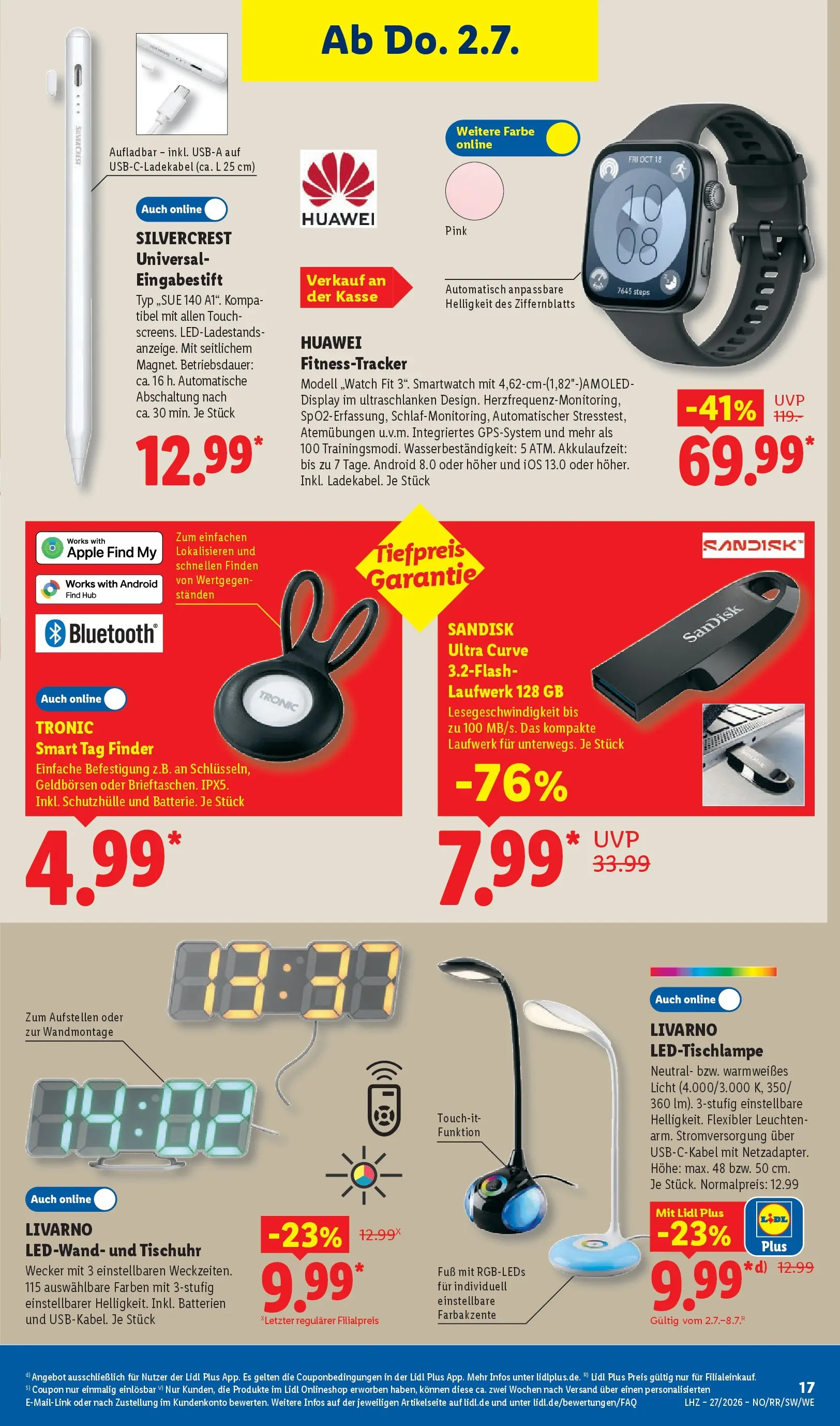 Lidl Prospekt Zülpich (ab 28.06.2026) » Angebote online | Seite: 43 Lidl Prospekt Zülpich (ab 28.06.2026) zum Blättern » Angebote | Seite: 43