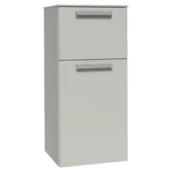 MIDISCHRANK Seidengrau, B: 40 cm