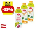 HOFER ZUR&Uuml;CK ZUM URSPRUNG Bio-Gem&uuml;sesaft, 750 ml