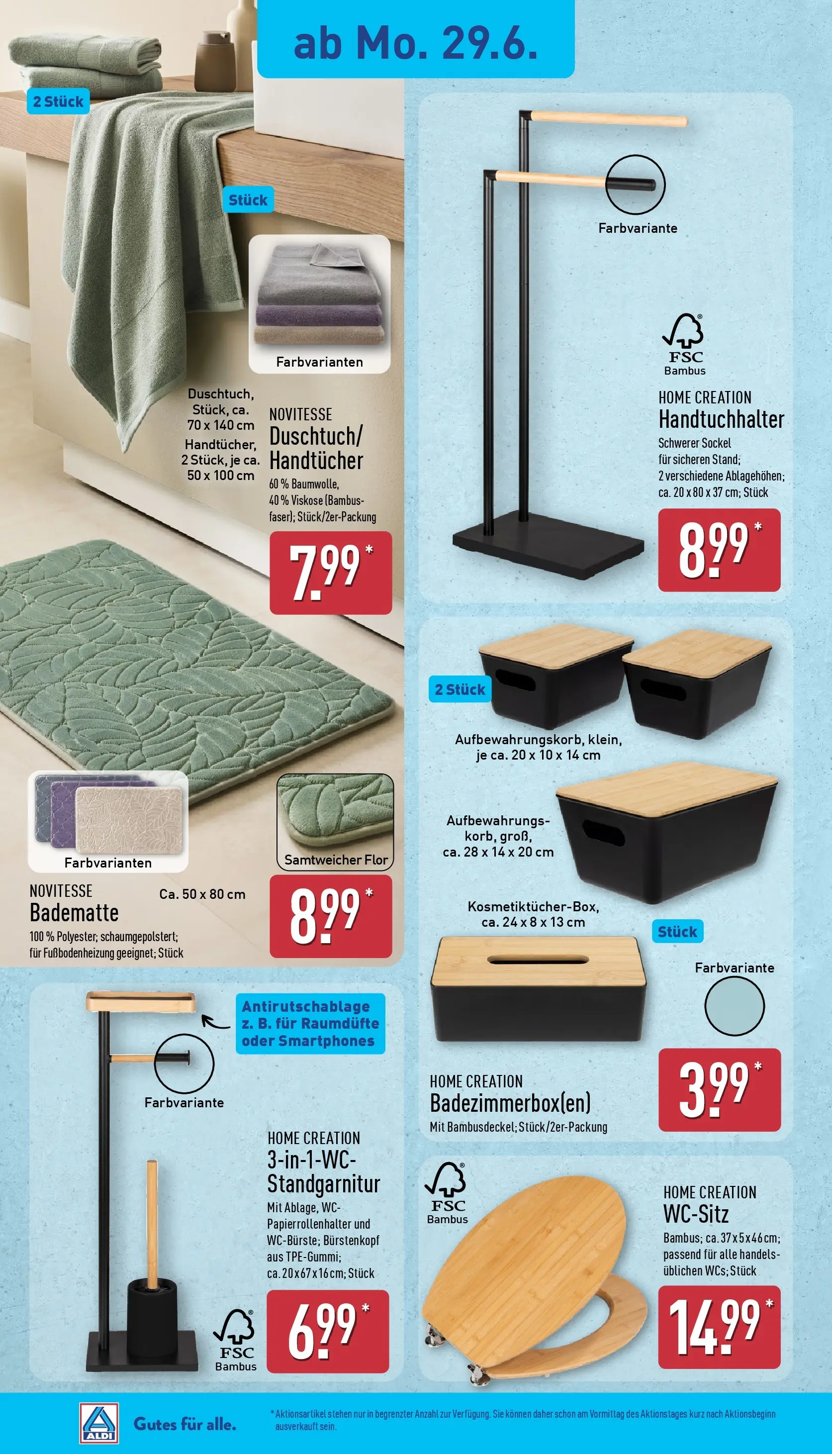 Aldi - ALDI Nord: Wochenangebote (ab 28.06.2026) » Angebote Online | Seite: 18 | Produkte: Box, Handtuchhalter, Smartphones, Home creation