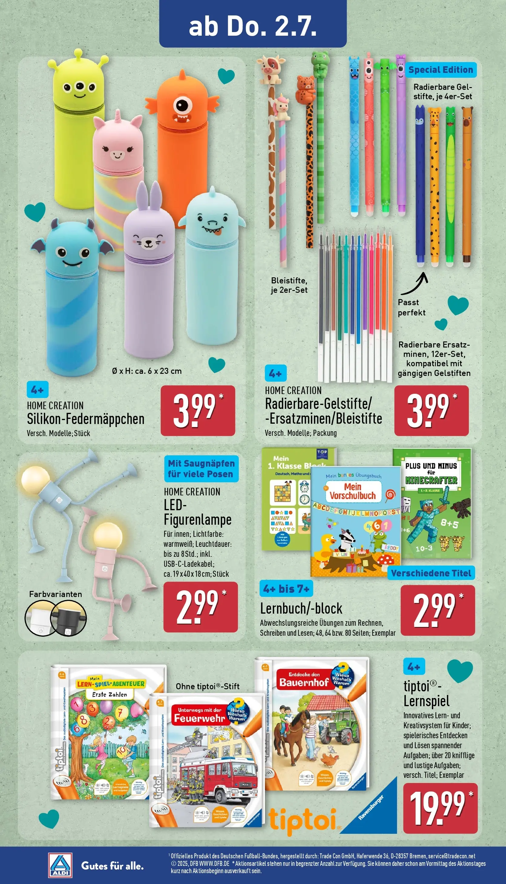 Aldi - ALDI Nord: Wochenangebote (ab 28.06.2026) » Angebote Online | Seite: 26 | Produkte: Home creation