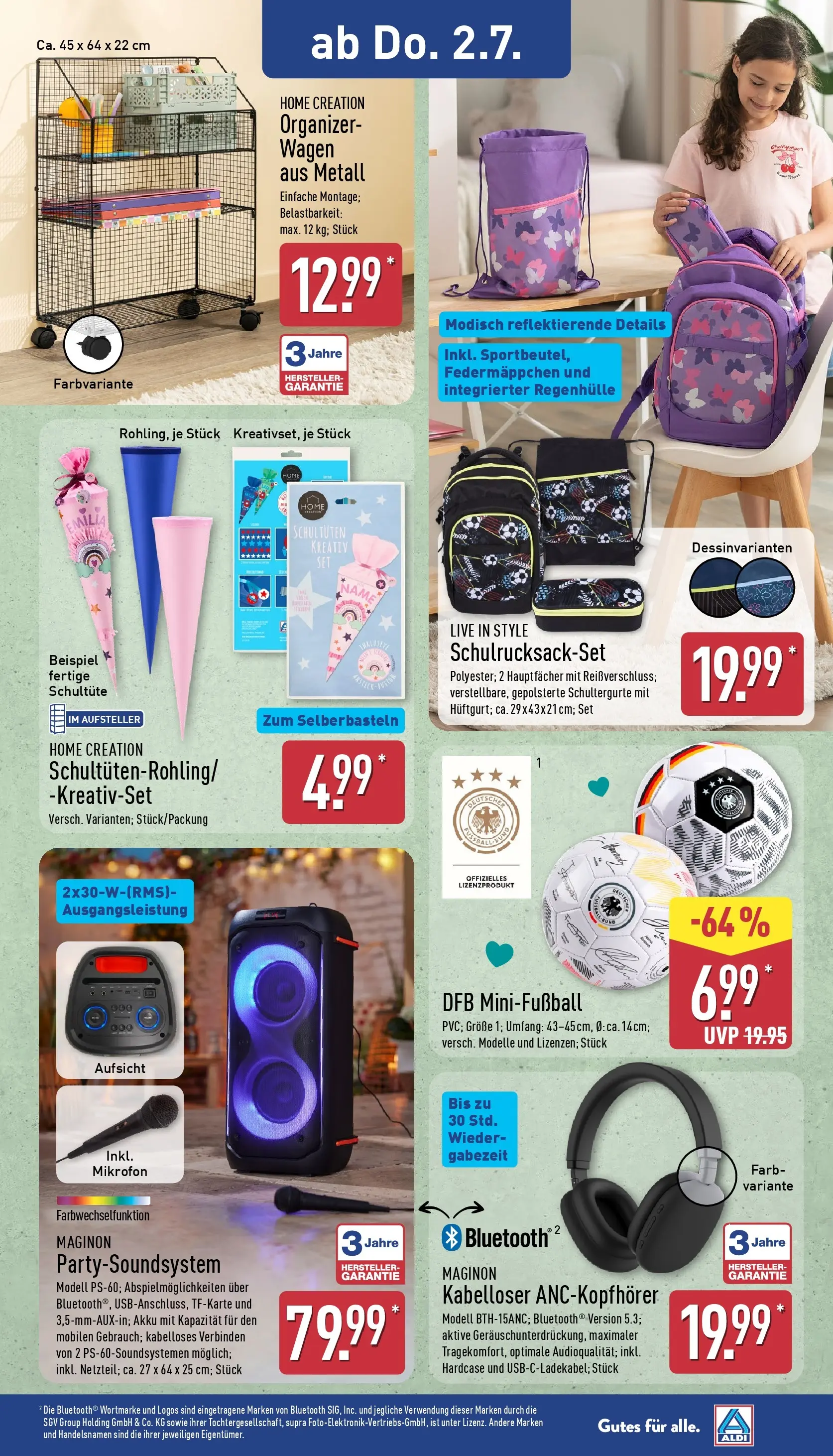 Aldi - ALDI Nord: Wochenangebote (ab 28.06.2026) » Angebote Online | Seite: 27 | Produkte: Mikrofon, Home creation