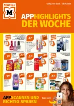 M&uuml;ller Drogerie M&uuml;ller: App Highlights der Woche - bis 28.06.2026