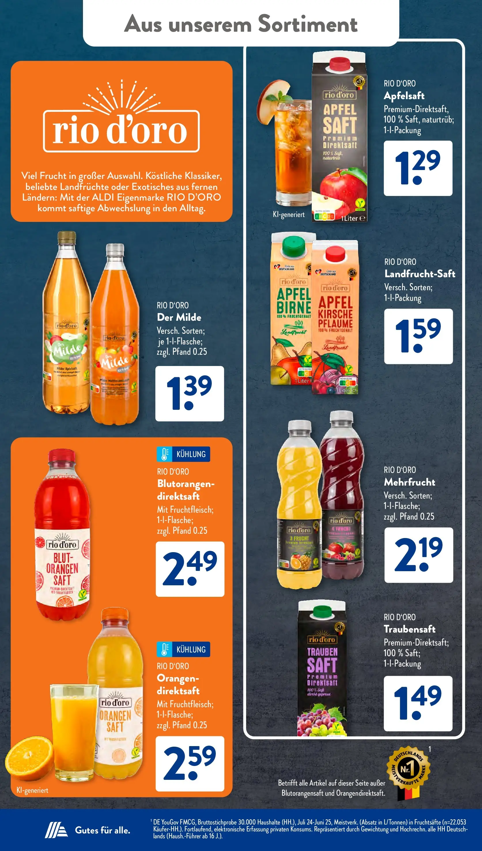 Aldi Süd - Aldi Süd: Wochenangebote (ab 28.06.2026) zum Blättern | Seite: 26 | Produkte: Äpfel, Orangen, Birne, Saft