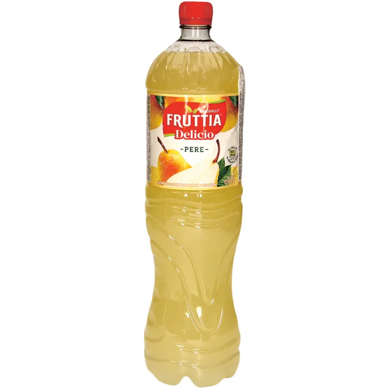 Erfrischungsgetr&auml;nk mit Birnengeschmack, mit Zucker und S&uuml;&szlig;ungsmitteln.