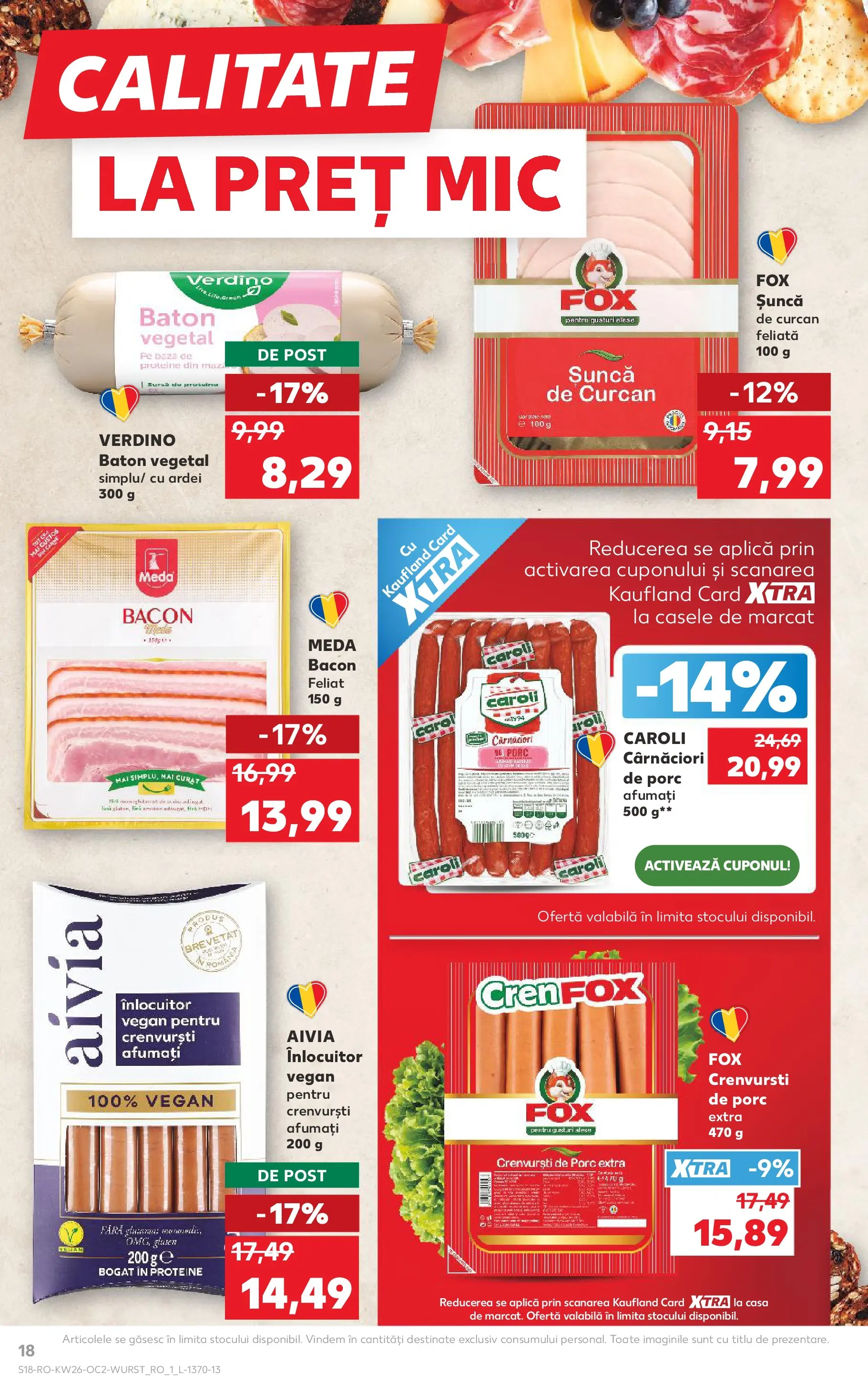 Kaufland Slatina 24.06.2026 - Revista si Oferta | Pagină: 18