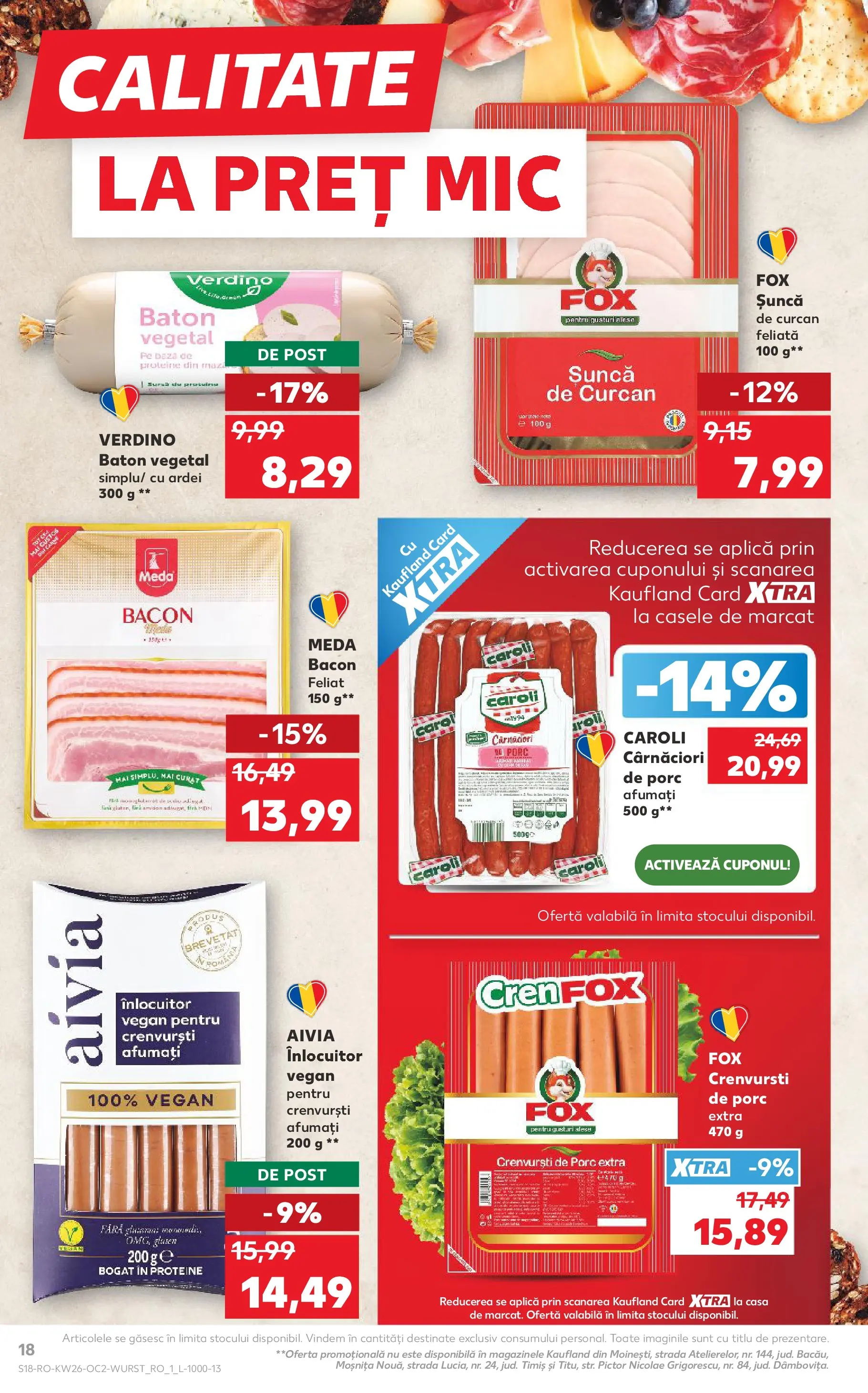 Kaufland Domnesti 23.06.2026 - Revista si Oferta | Pagină: 18