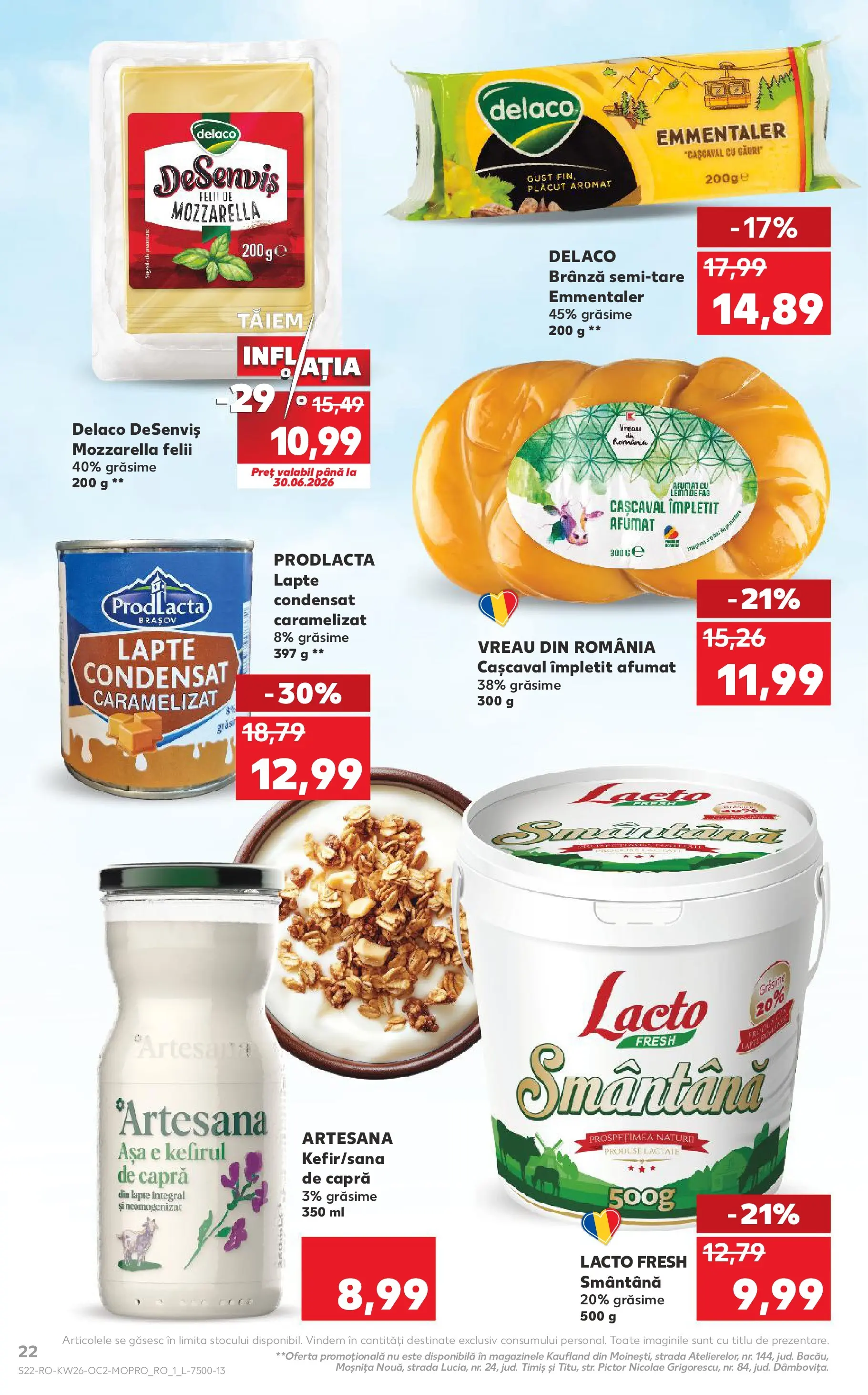 Kaufland Viseu de Sus 23.06.2026 - Revista si Oferta | Pagină: 22