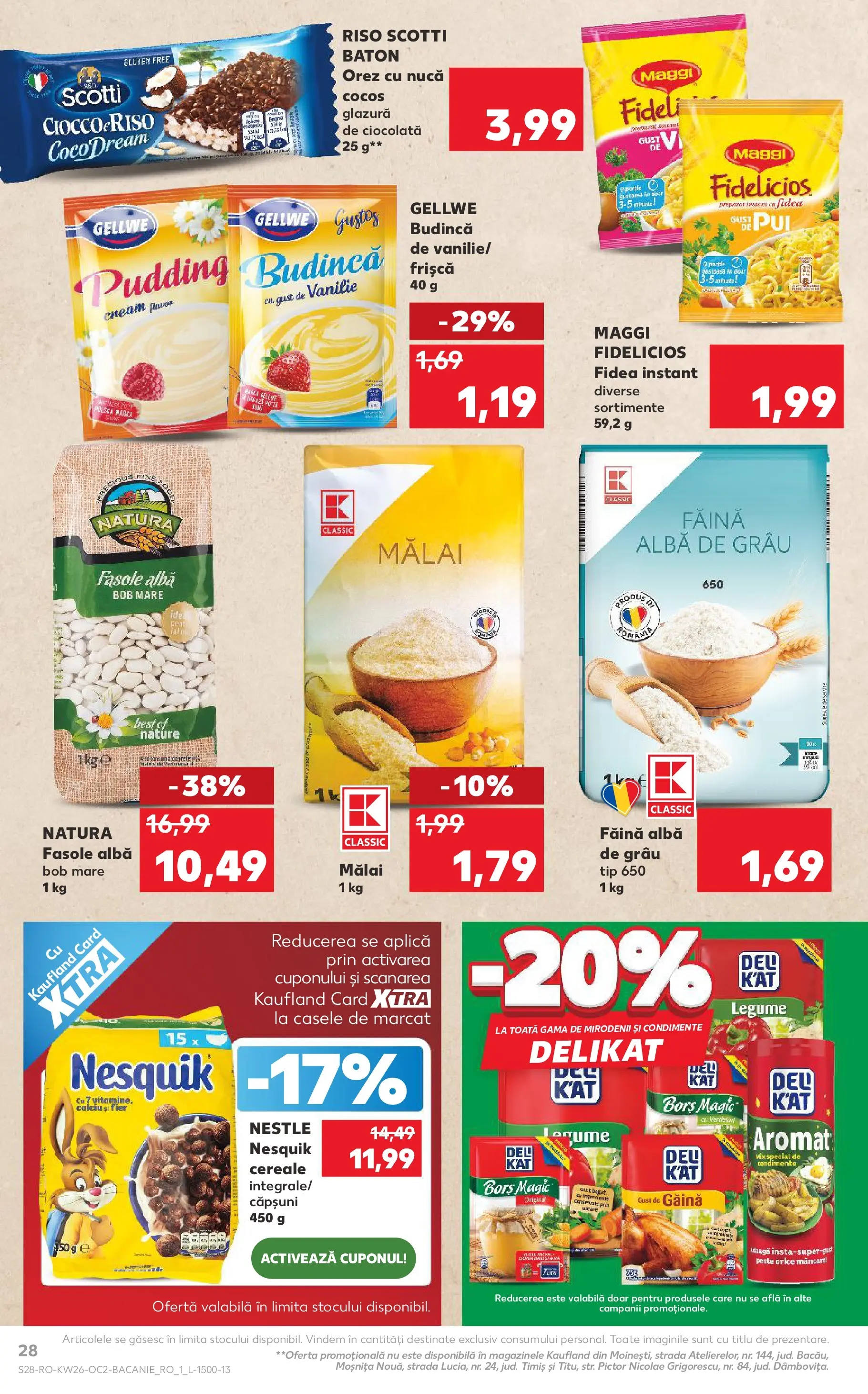 Kaufland Satu Mare 23.06.2026 - Revista si Oferta | Pagină: 28