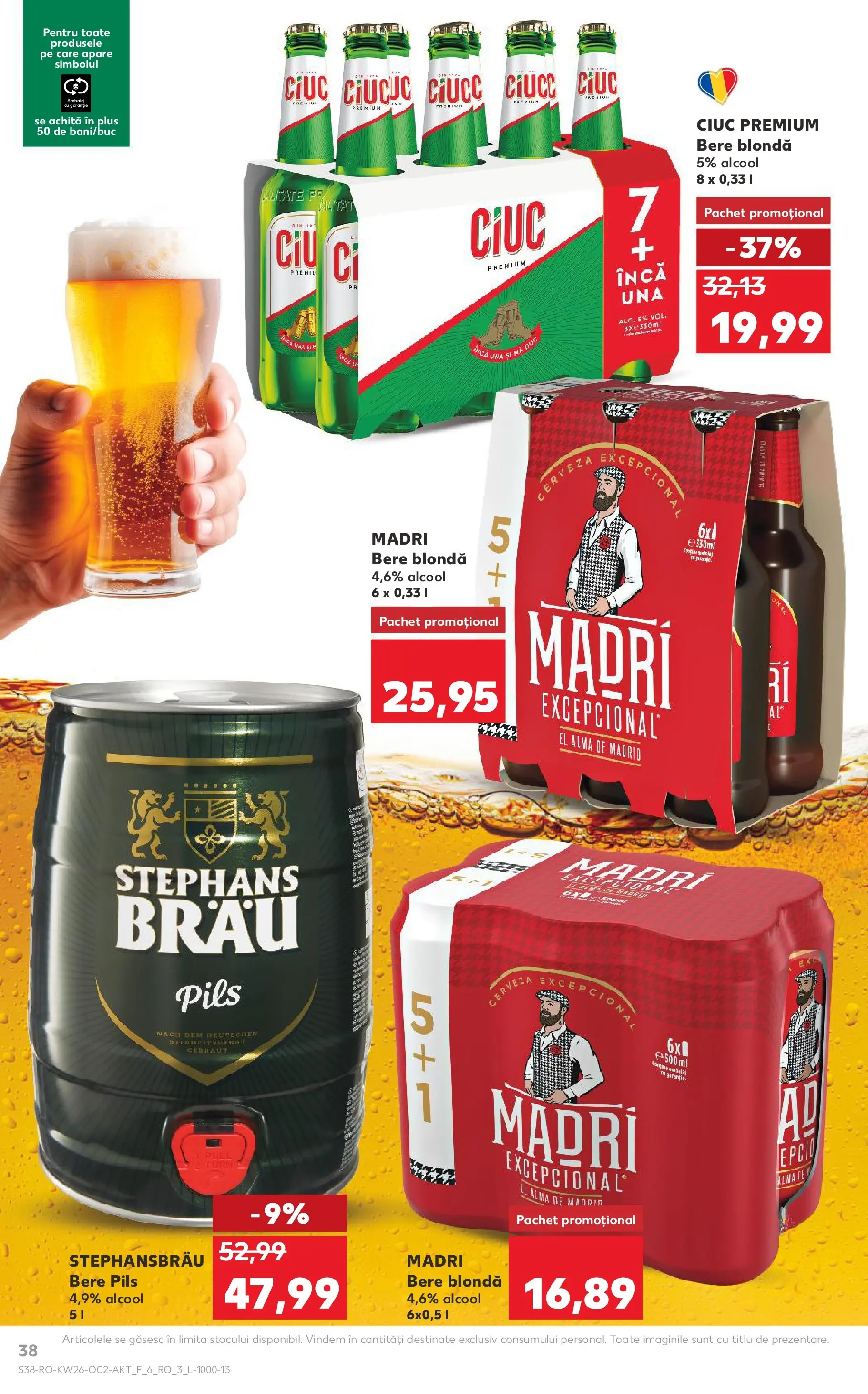 Kaufland Slatina 24.06.2026 - Revista si Oferta | Pagină: 38