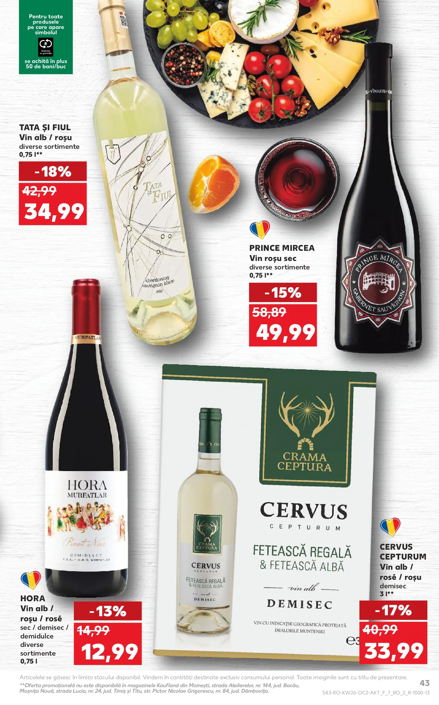 Kaufland Domnesti 23.06.2026 - Revista si Oferta | Pagină: 43