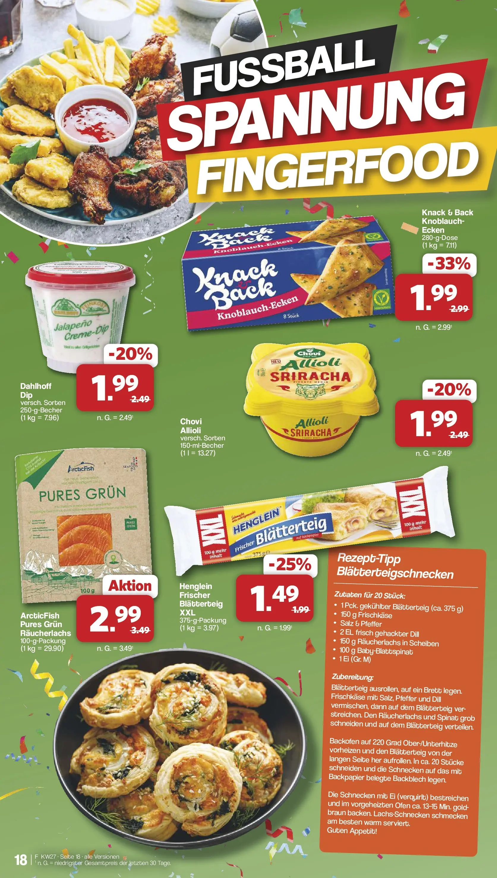 Famila Nordwest - Famila: Wochenangebote (ab 28.06.2026) zum Blättern | Seite: 18 | Produkte: Ofen, Fußball, Knoblauch, Backofen