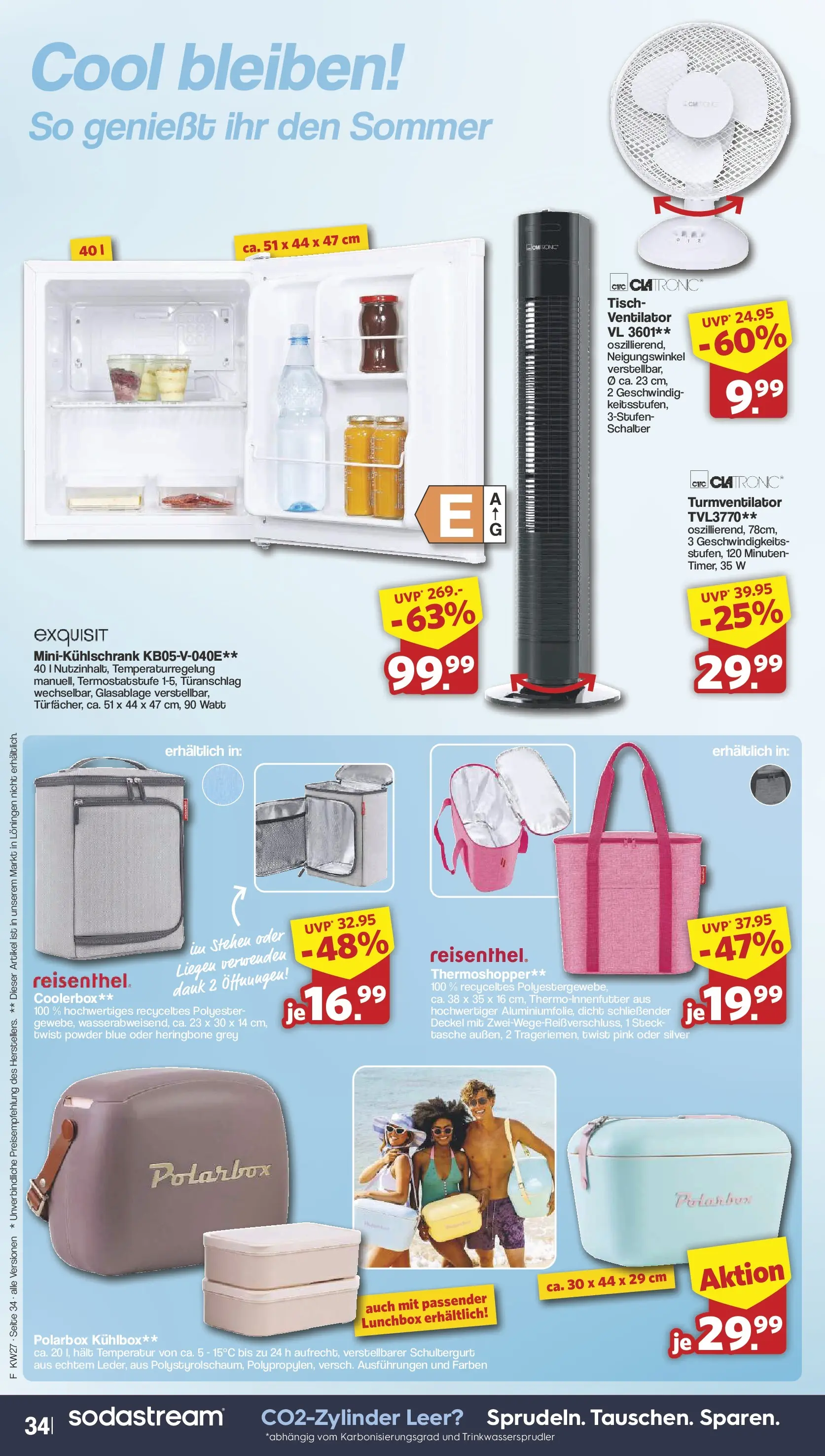 Famila Nordwest - Famila: Wochenangebote (ab 28.06.2026) zum Blättern | Seite: 36 | Produkte: Ventilator, Tisch, Turmventilator