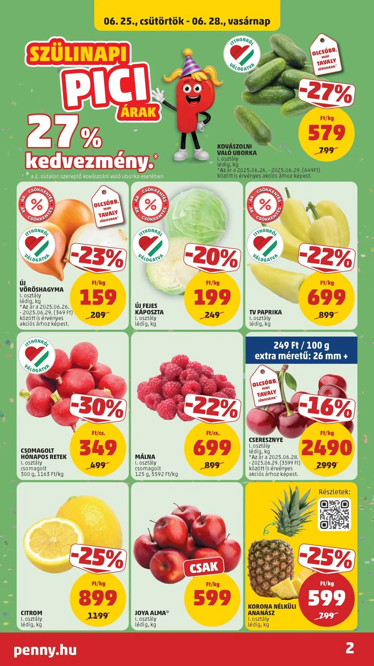 PENNY - Penny újság érvényessége 2026.07.01-ig: 2026.06.24.-tól lapozható | Oldal: 2