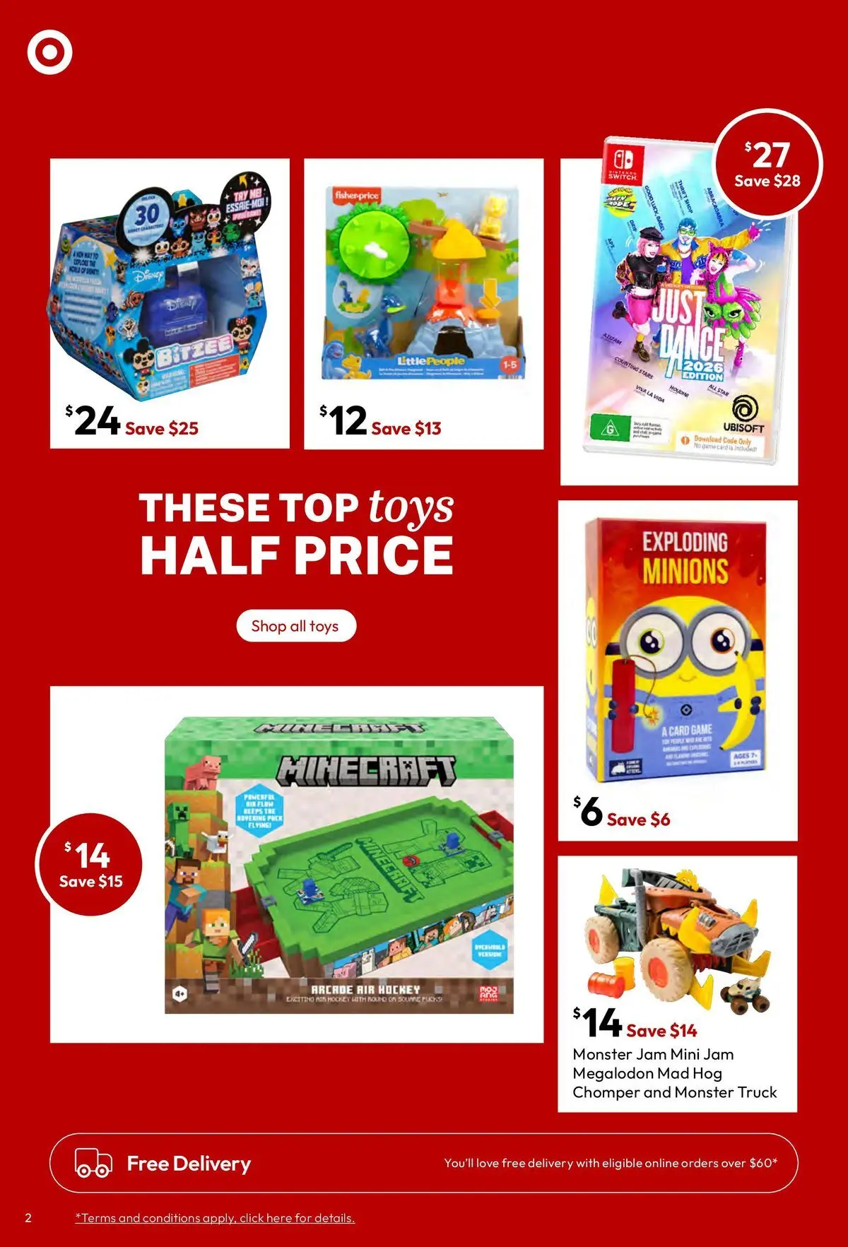 Deals - Big Brand Toy Sale & More - 24/06/2026 > weekly / monthly specials | Page: 2
